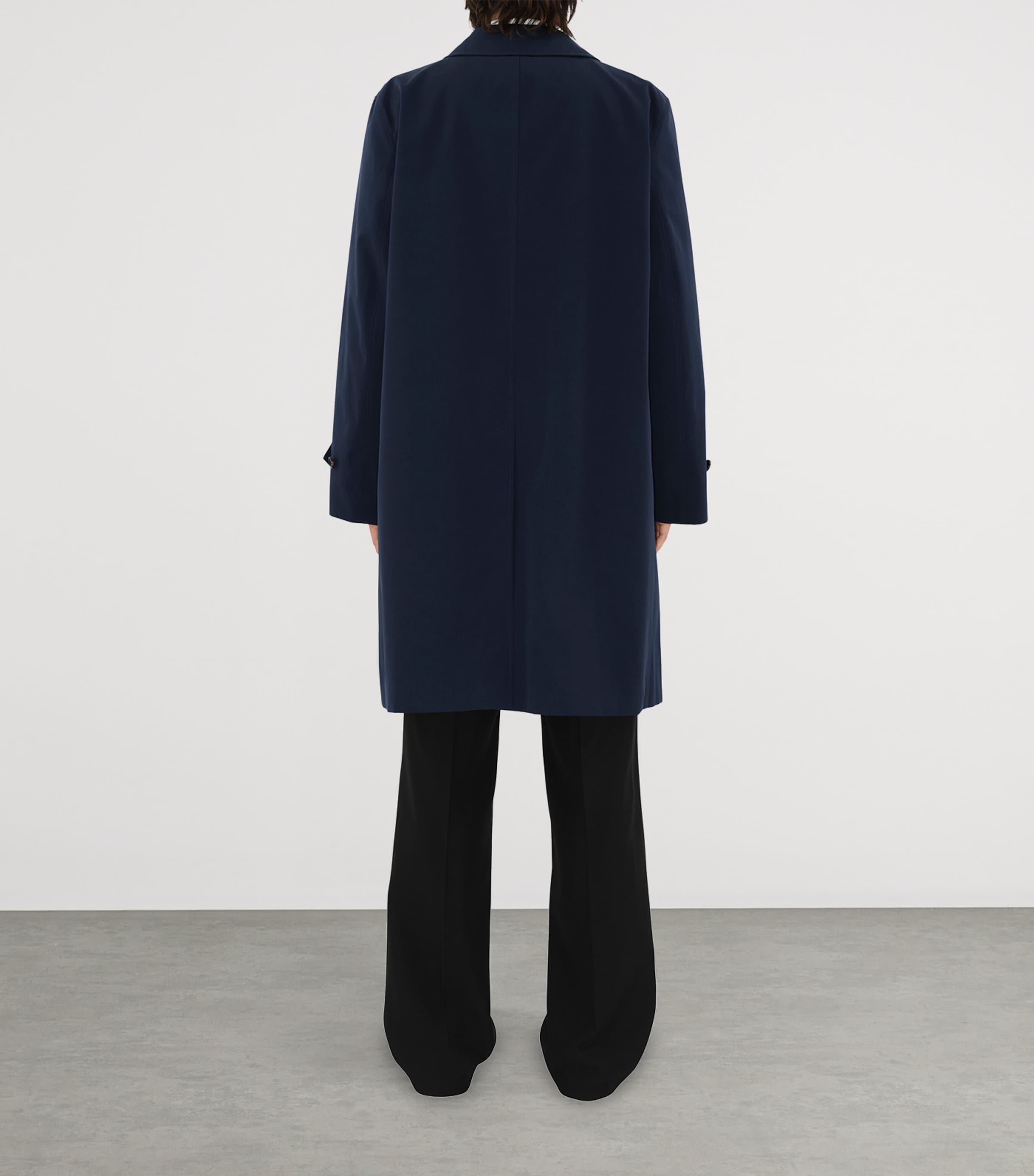 Cotton Gabardine Car Coat STORM Image 4