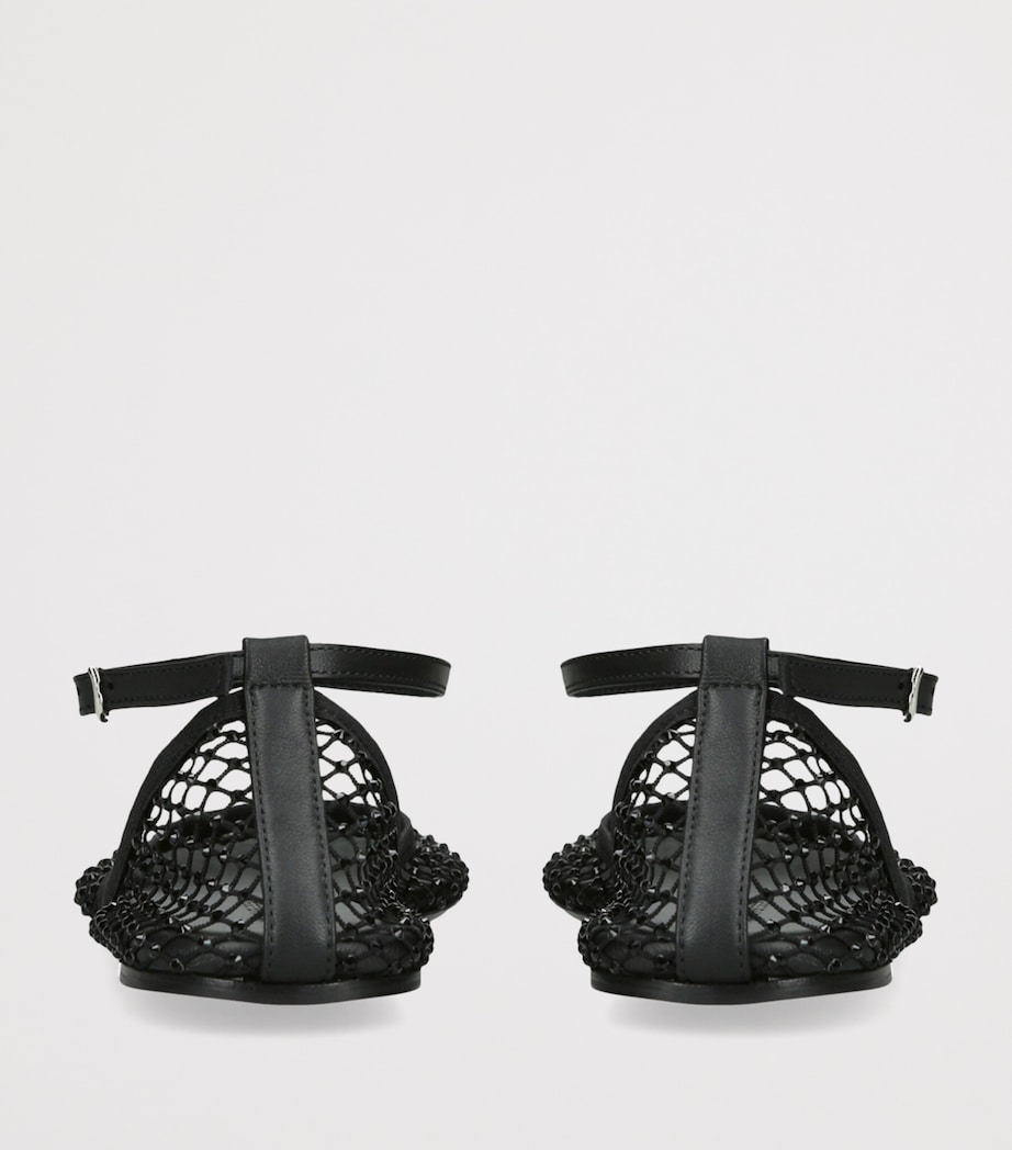 Christopher Esber Mesh Minette Ballet Flats Black Image 4