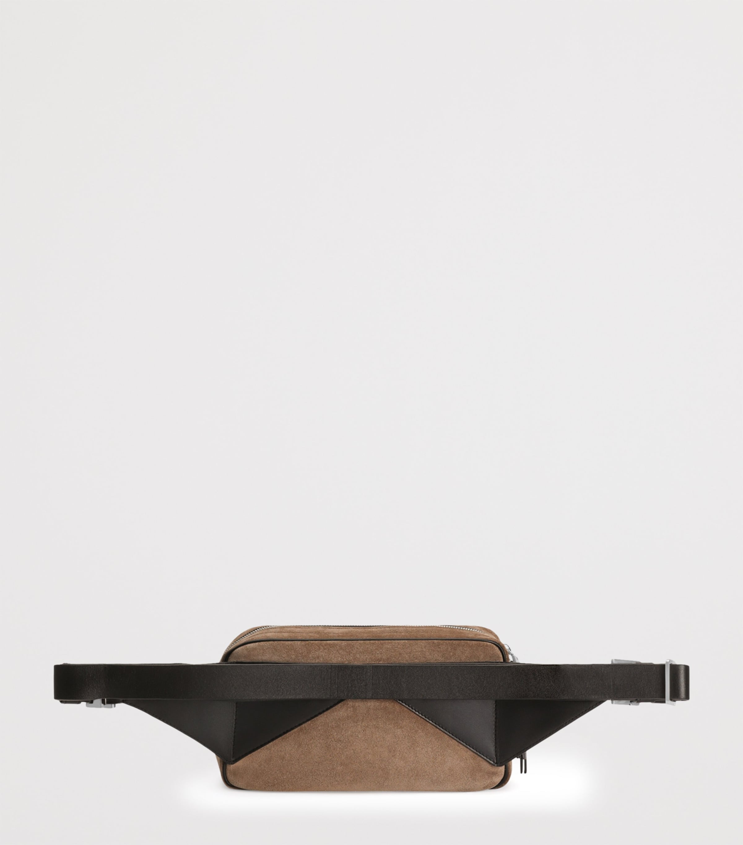 Suede Belt Bag 8M067-NUT/BLACK Image 5