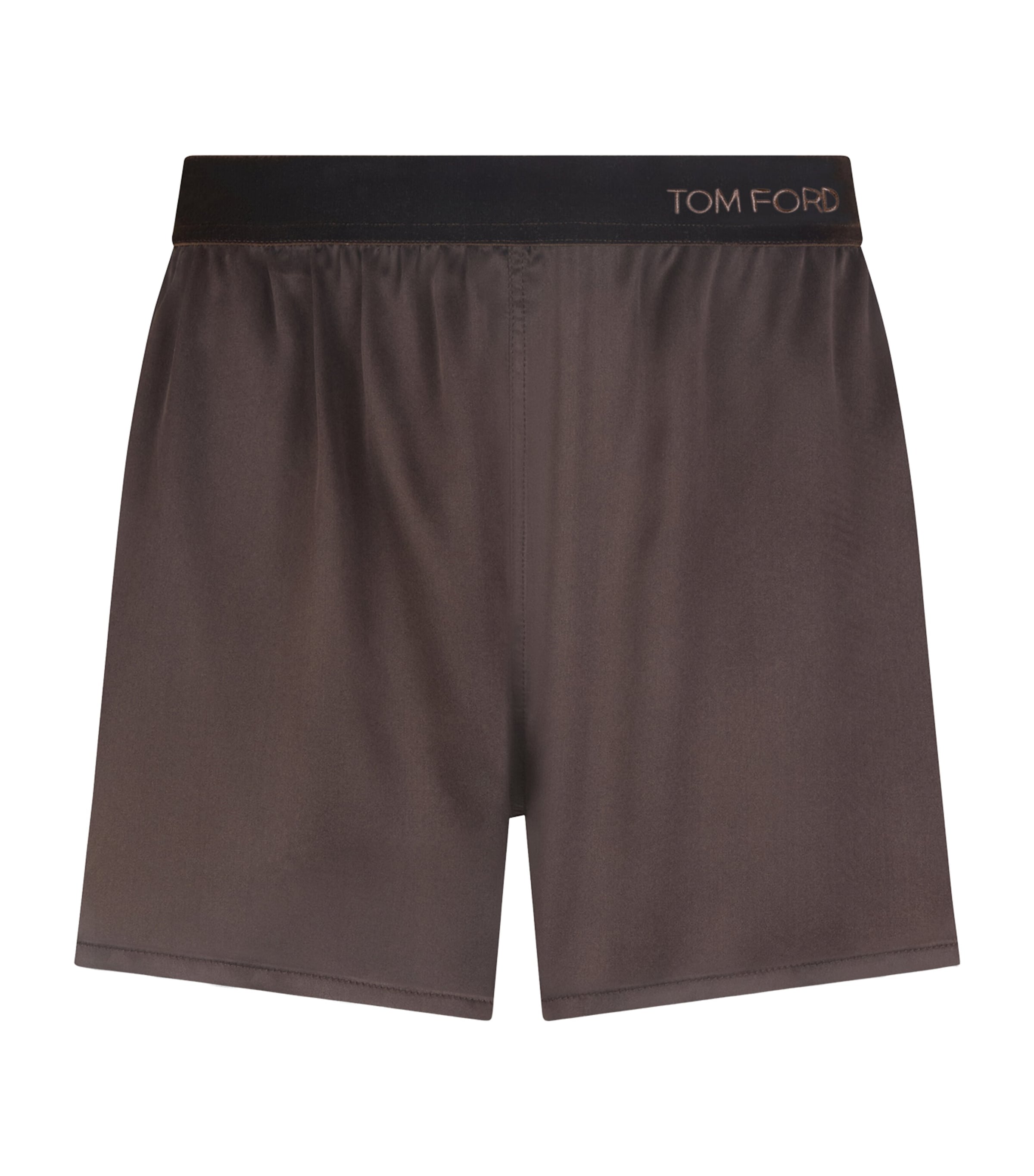 TOM FORD Womens Silk Satin Shorts Edb Image 1