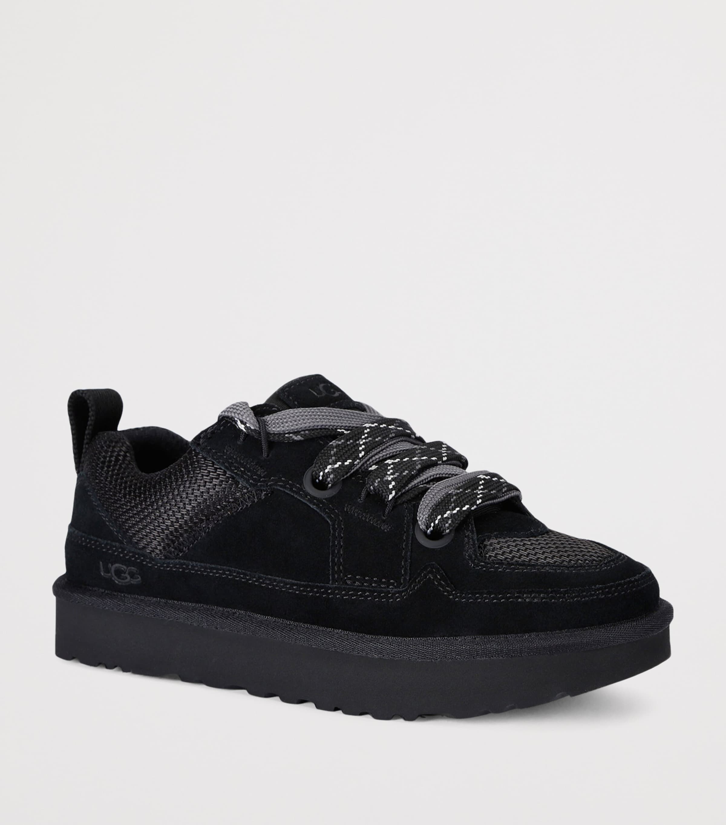 Suede Lowmel Sneakers BLACK Image 3