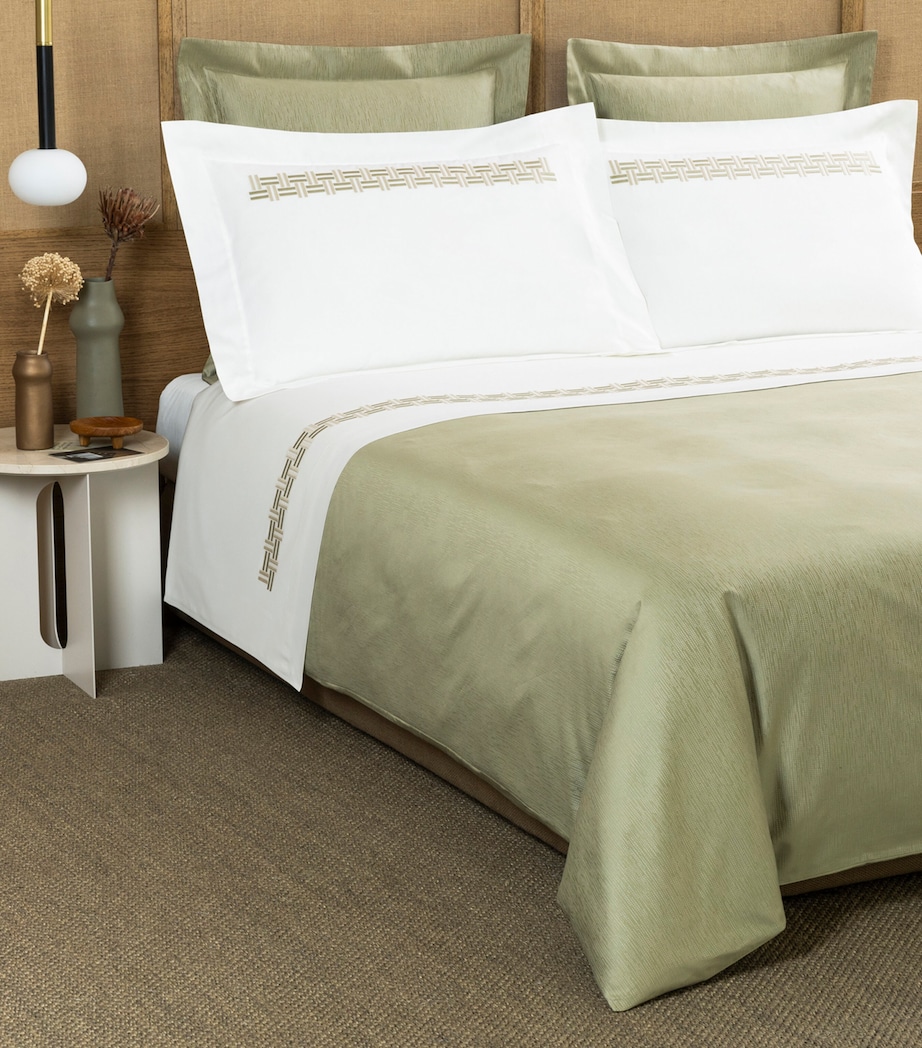 Rays Euro Sham Pillowcase (65cm x 65cm) 6E37 - TRANQUIL GREE Image 3