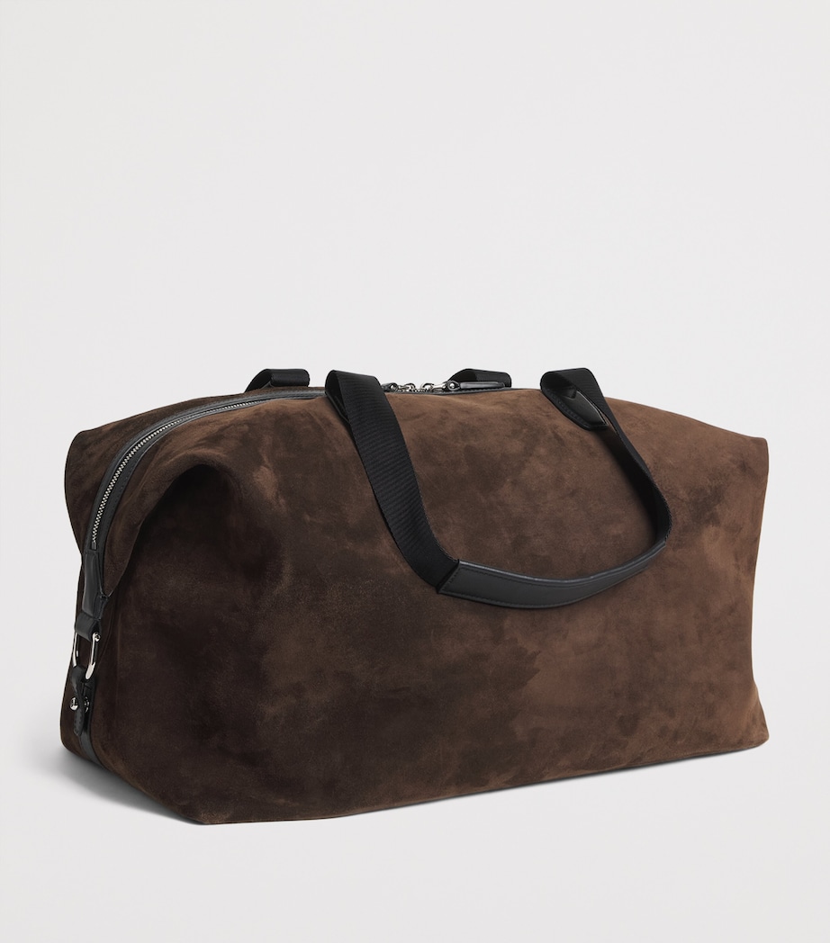 Brioni Cashmere Suede Via Veneto Duffle Bag Image 2