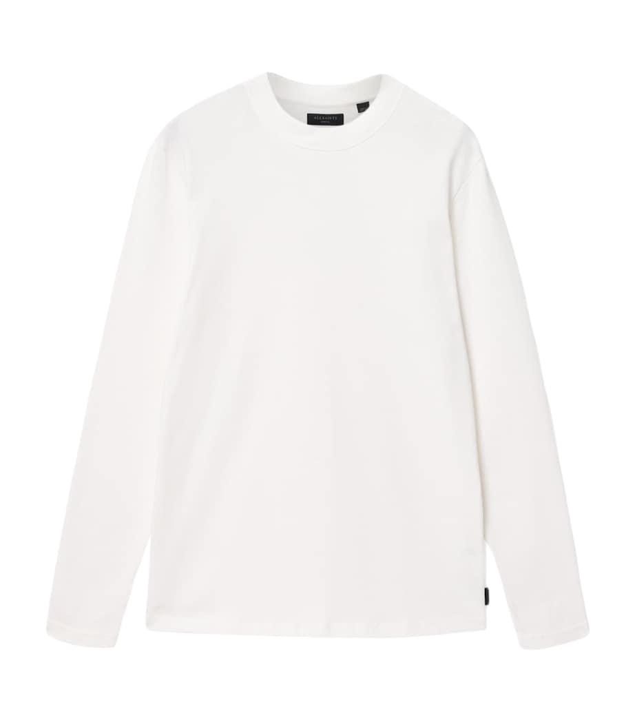 Organic Cotton Long-Sleeve Nero T-Shirt CHALK WHITE Image 1