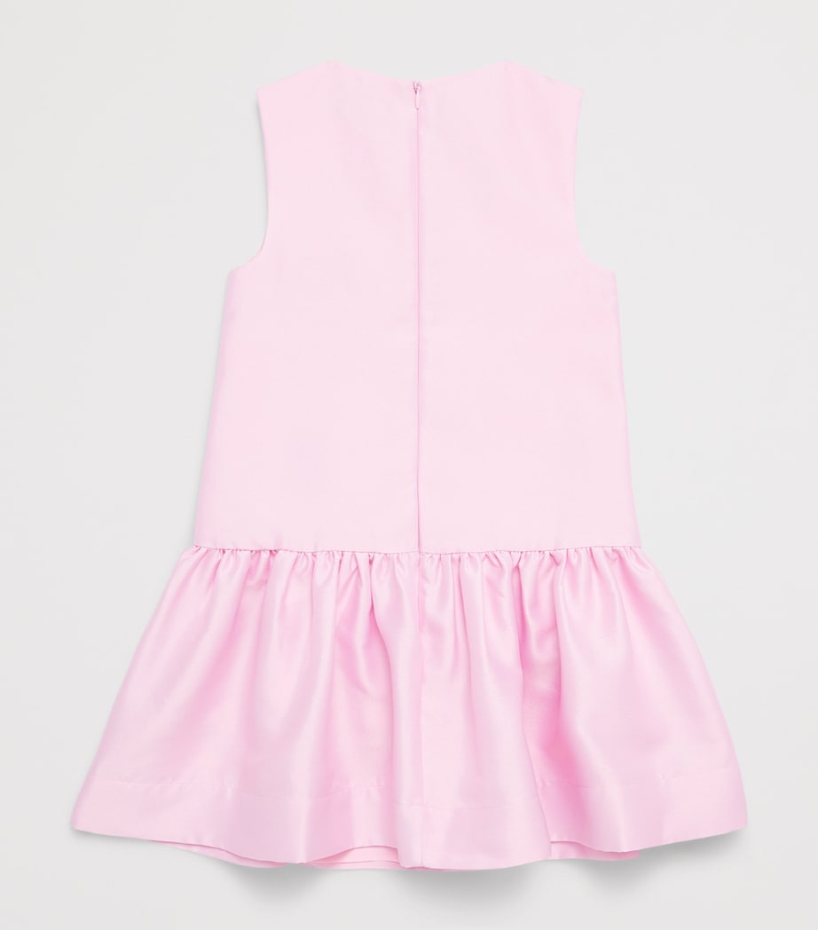 Self-Portrait Kids Taffeta Sequin-Embellished Dress (3-12 Years) Pink Image 2