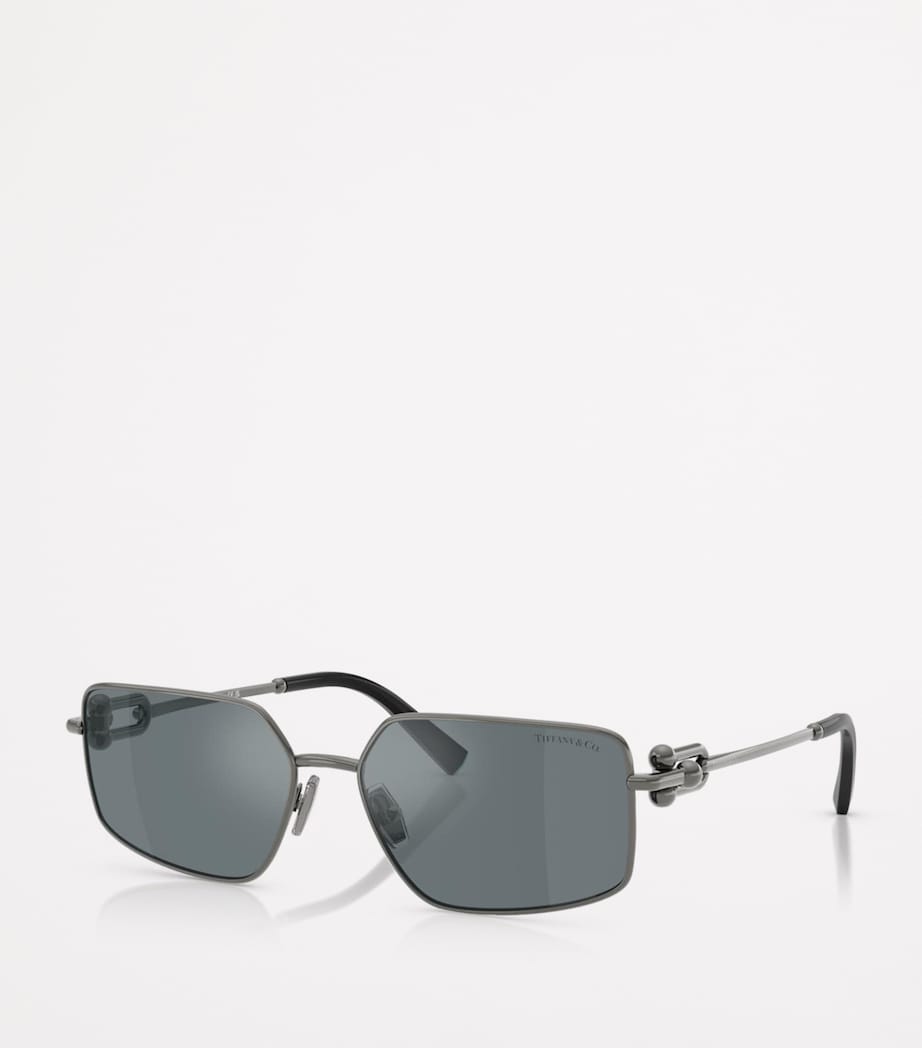 Metal Rectangular TF3111 Sunglasses 62266G Image 2