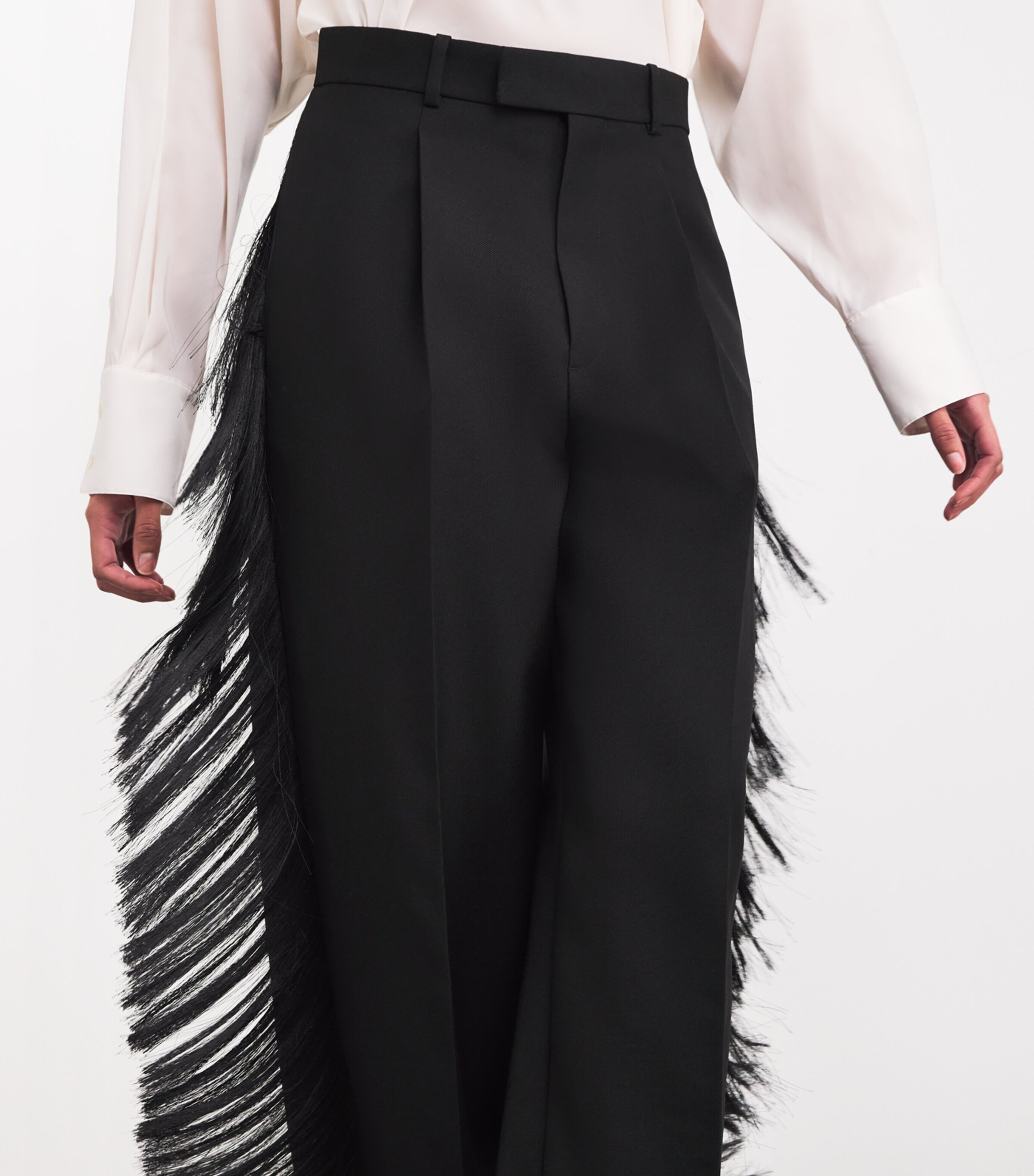 パンツ Carven Fringed Trousers Carven Fringed Trousers | italist