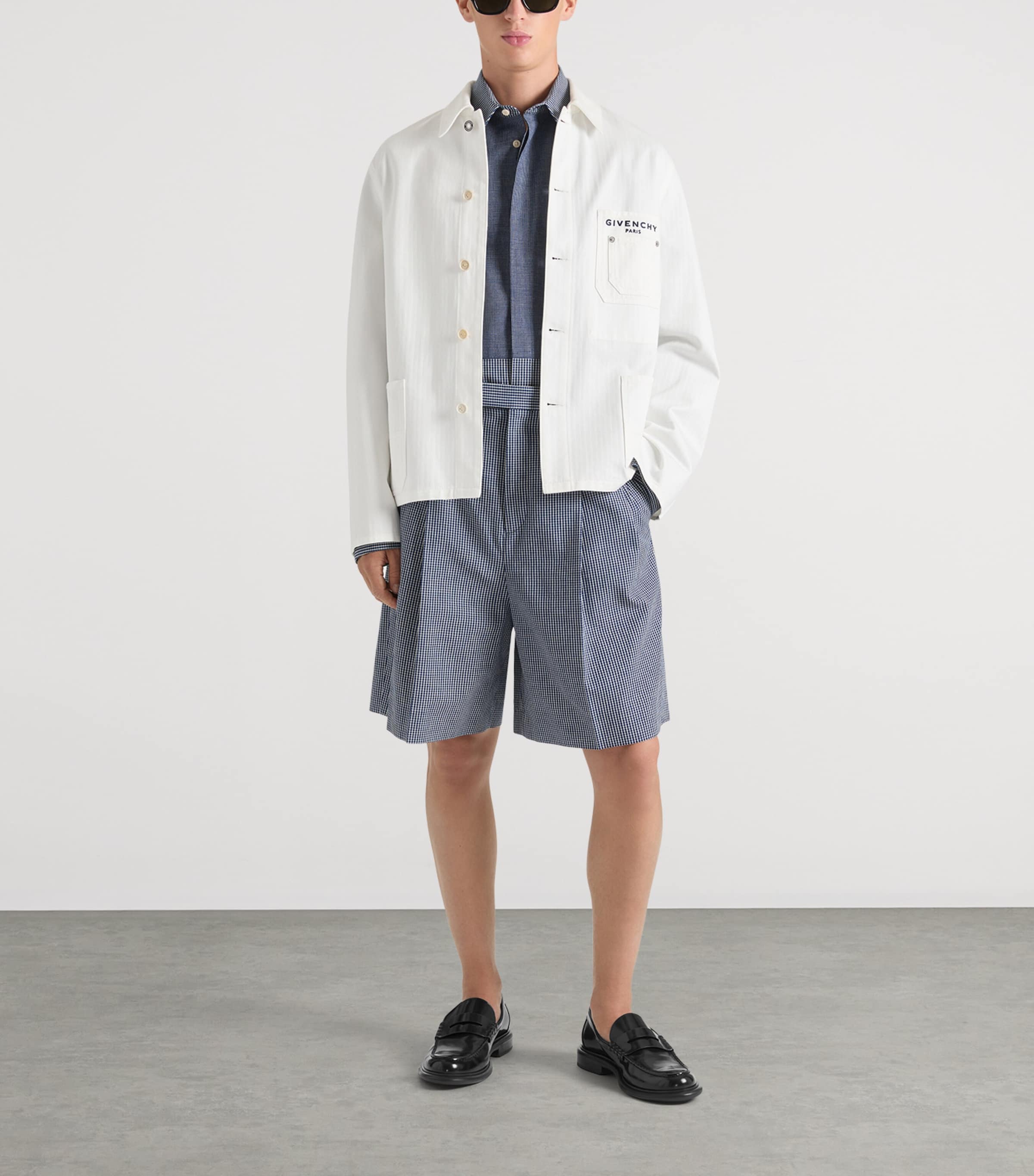 Denim Jacket WHITE Image 2