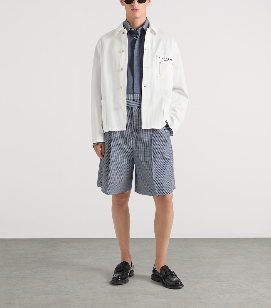 Denim Jacket WHITE Image 2