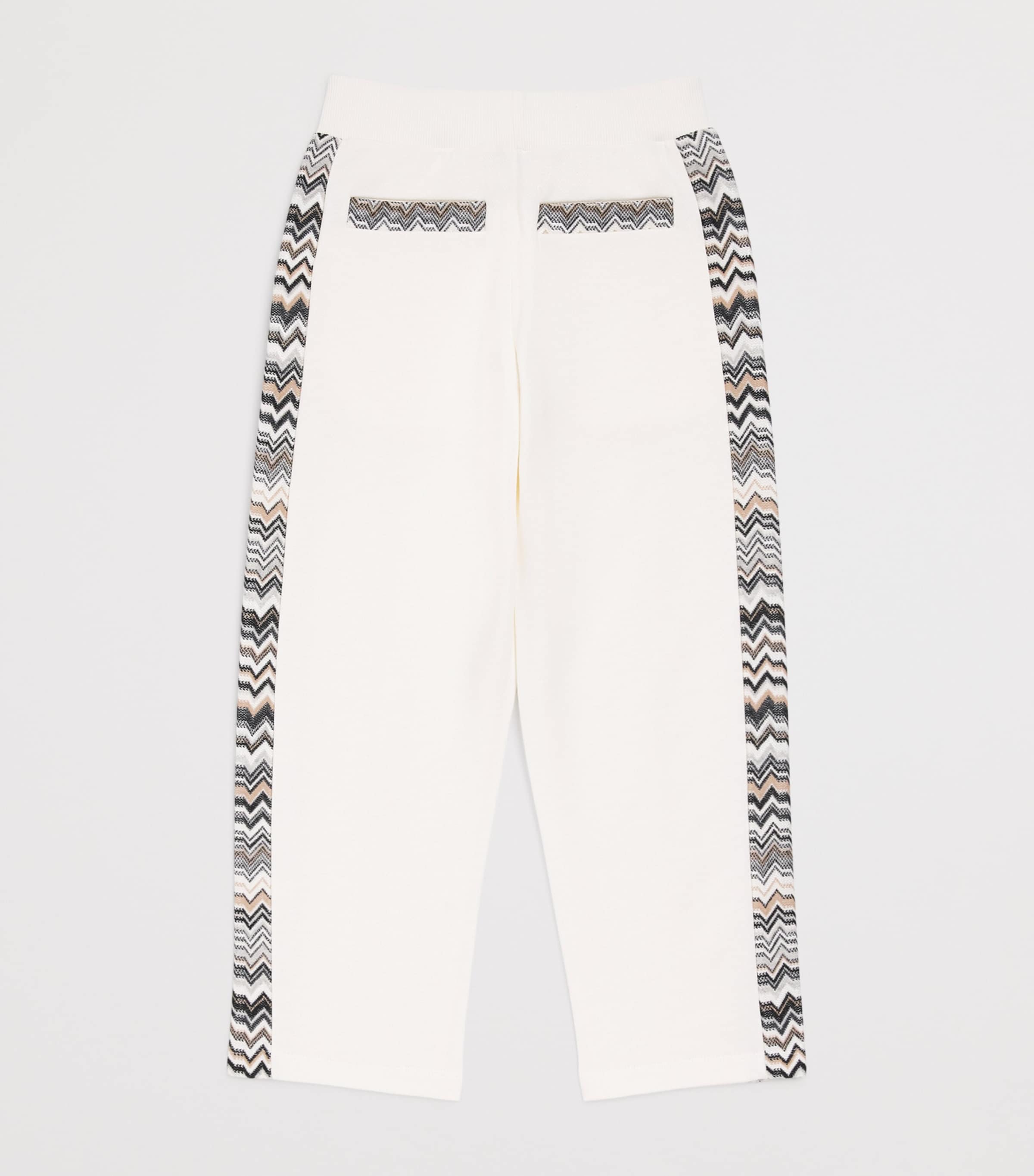 Missoni Kids Cotton Zigzag-Trim Sweatpants (4-14 Years) Image 2