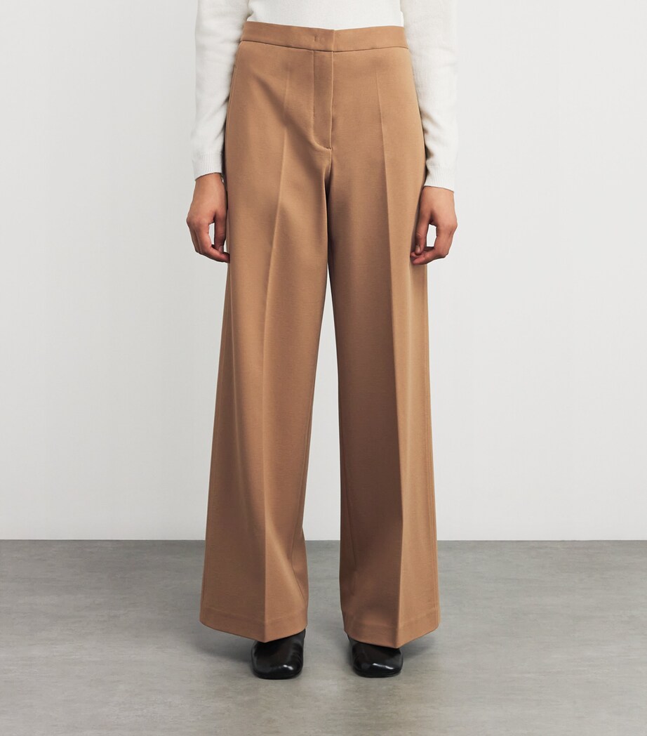 Wool Wide-Leg Trousers 1268 VIMINI Image 3