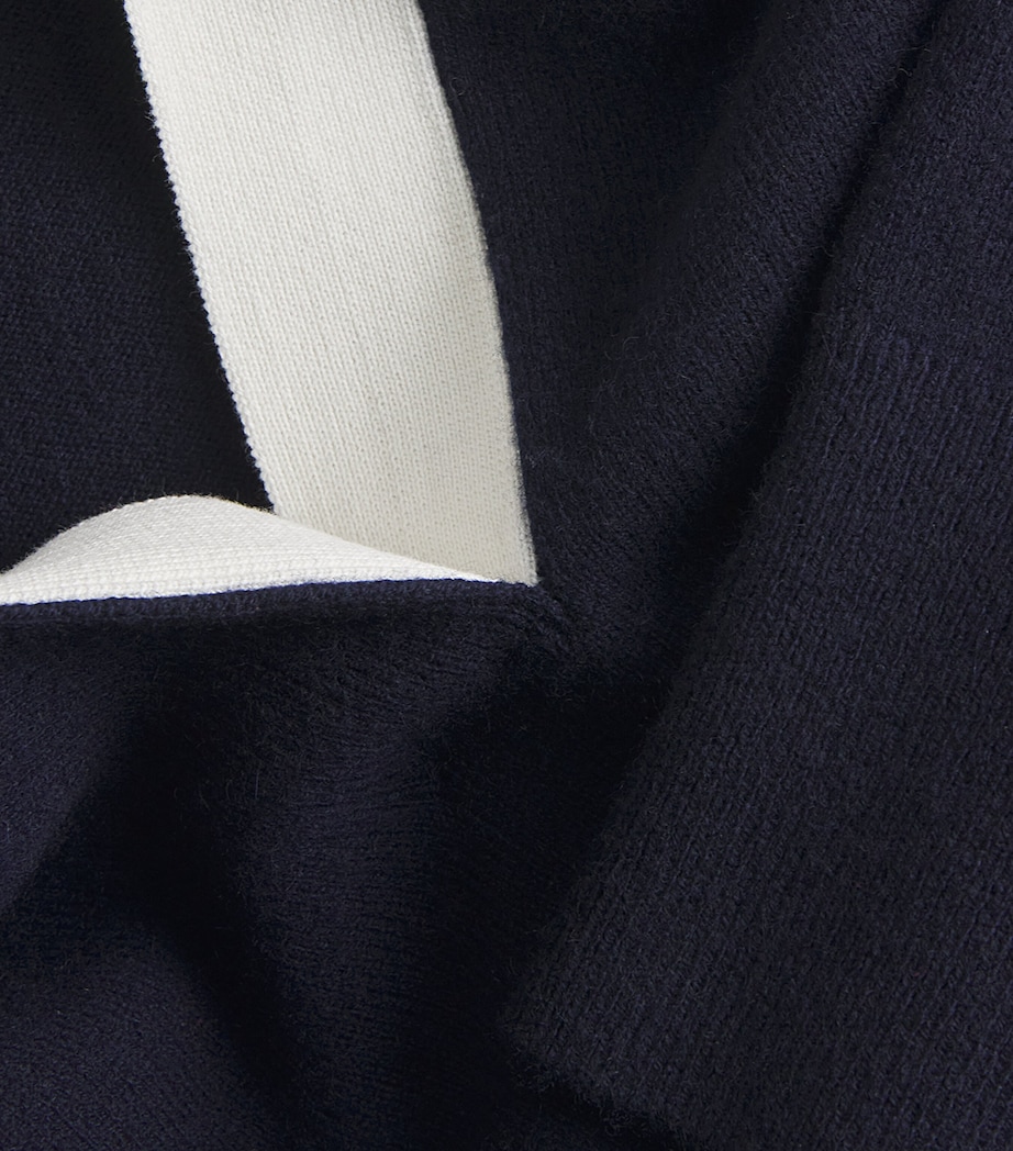 Cotton Polo Shirt 967COW CSTL/OFFWHT Image 5