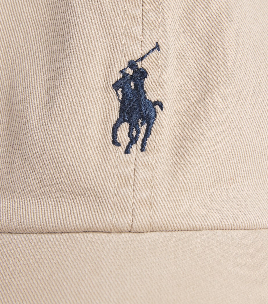 Polo Ralph Lauren Cotton Logo Baseball Cap Nubuck/relay Blue Image 3