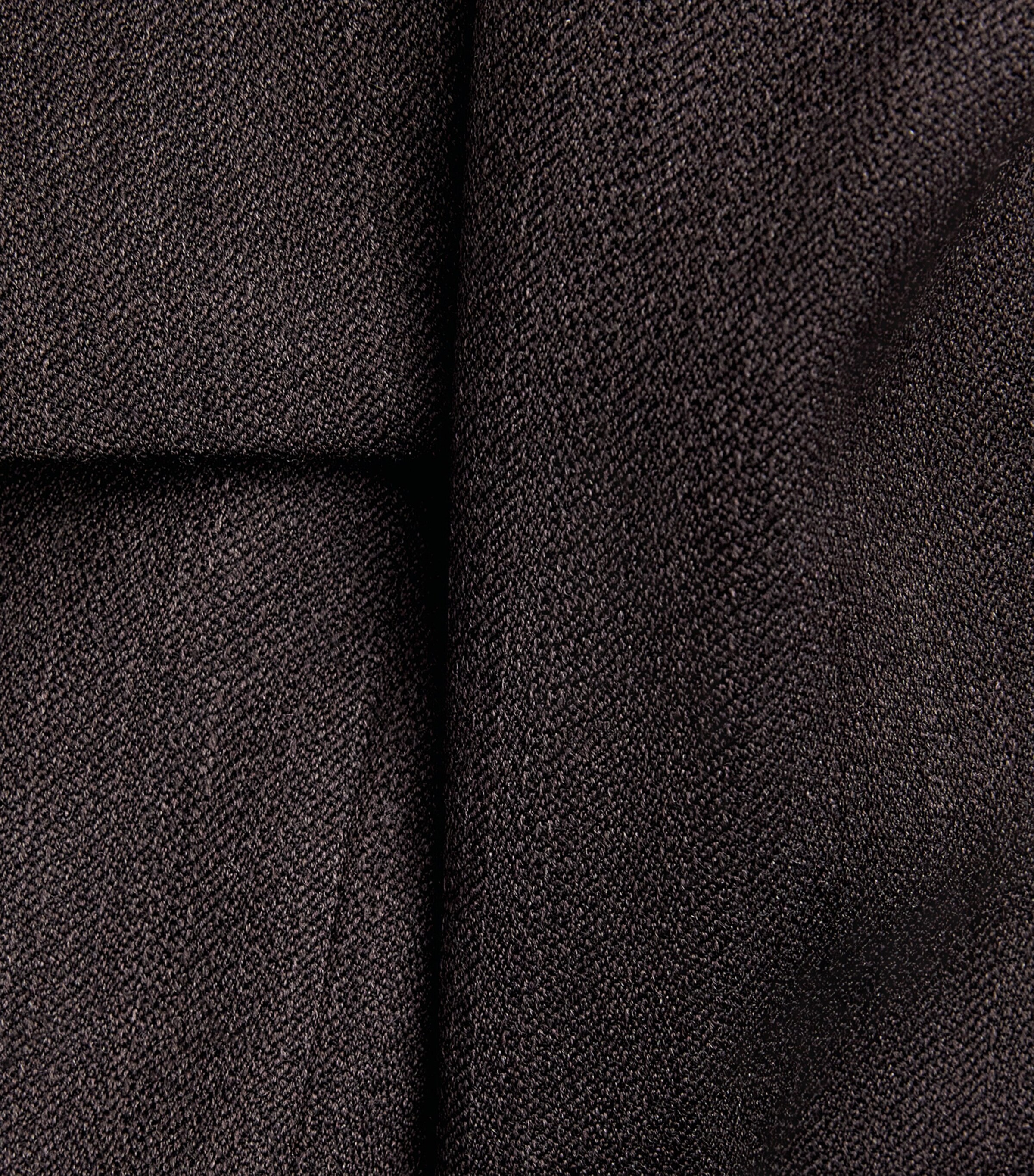 Virgin Wool Mini Jacket HAVANA BROWN CHAIN Image 5