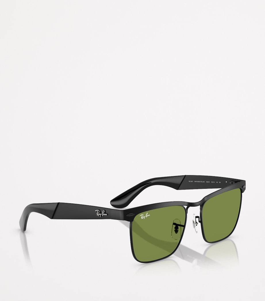 RB3875 Wayfarer Deluxe Square Sunglasses 006/4E Image 6