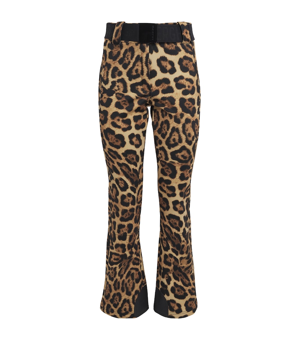 Waterproof Jaguar Print Minou Ski Trousers