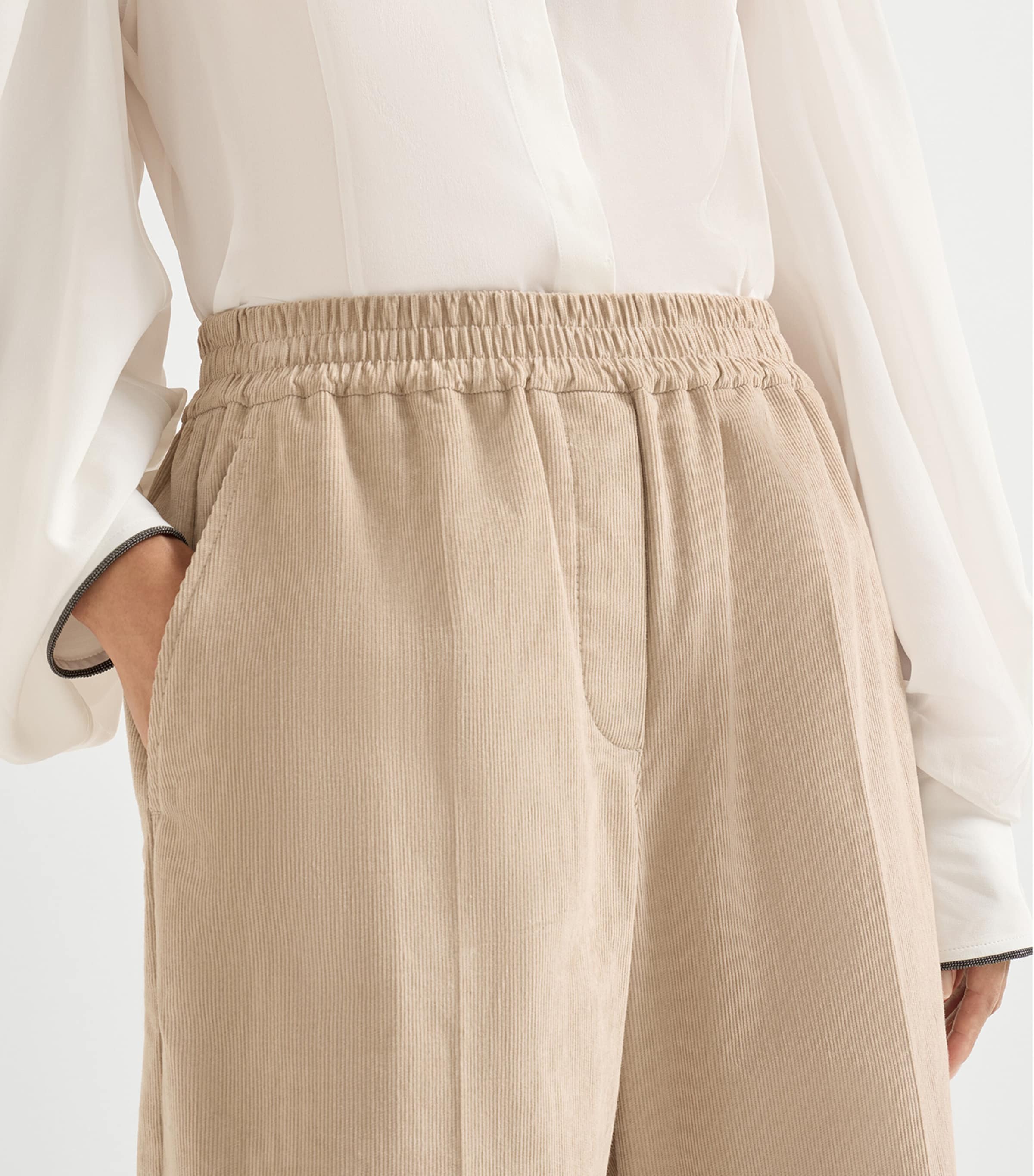 Cotton-Blend Corduroy Track Trousers C4949 Image 5