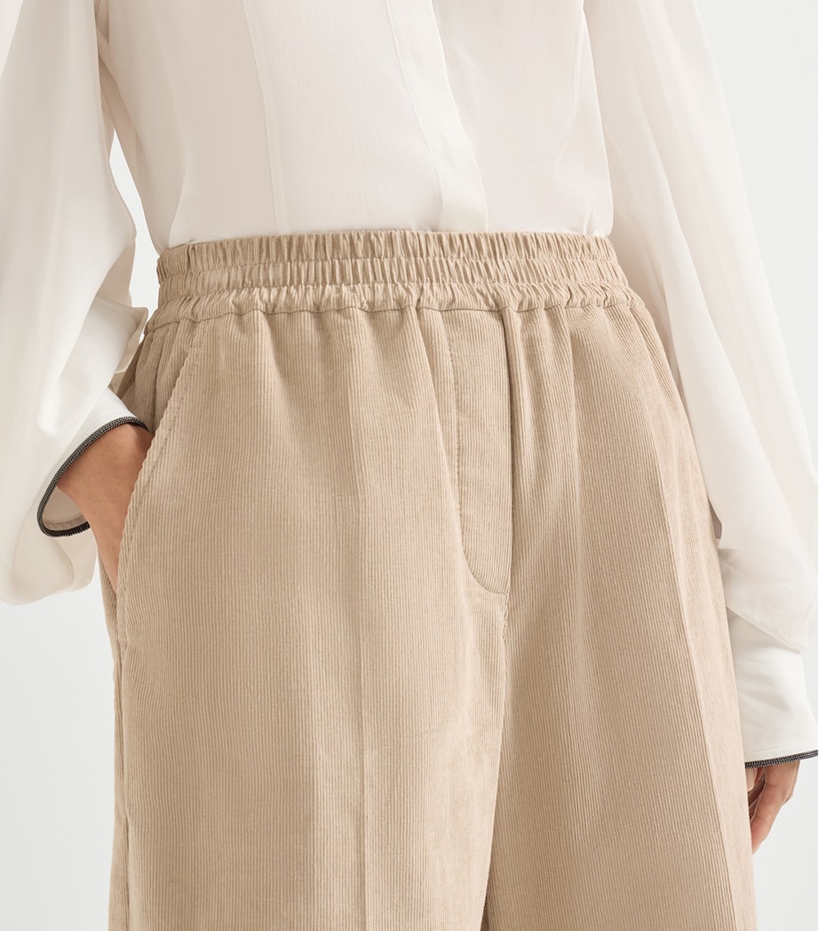 Cotton-Blend Corduroy Track Trousers C4949 Image 5