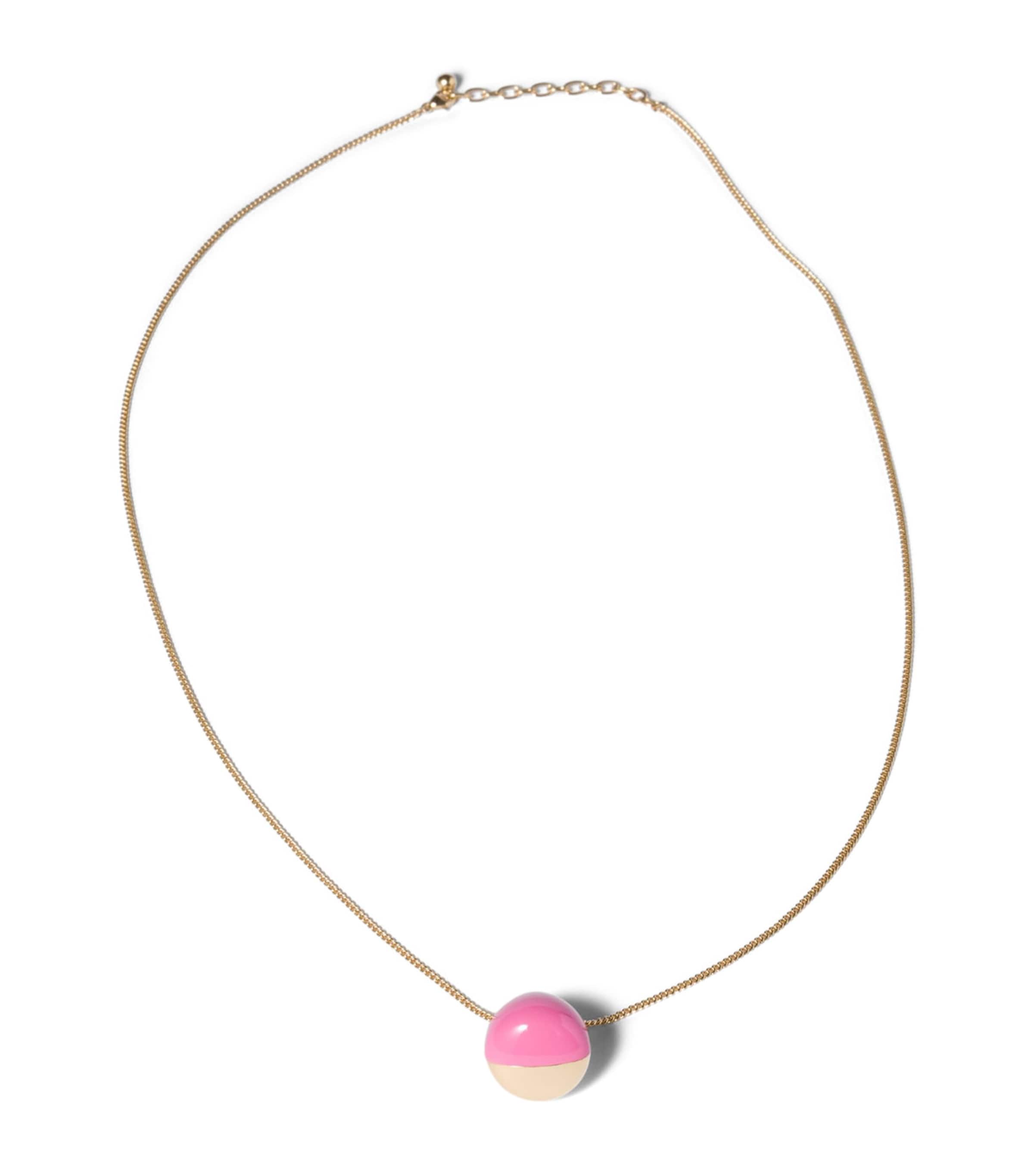 Enamelled Pendant Necklace F0028 Image 1