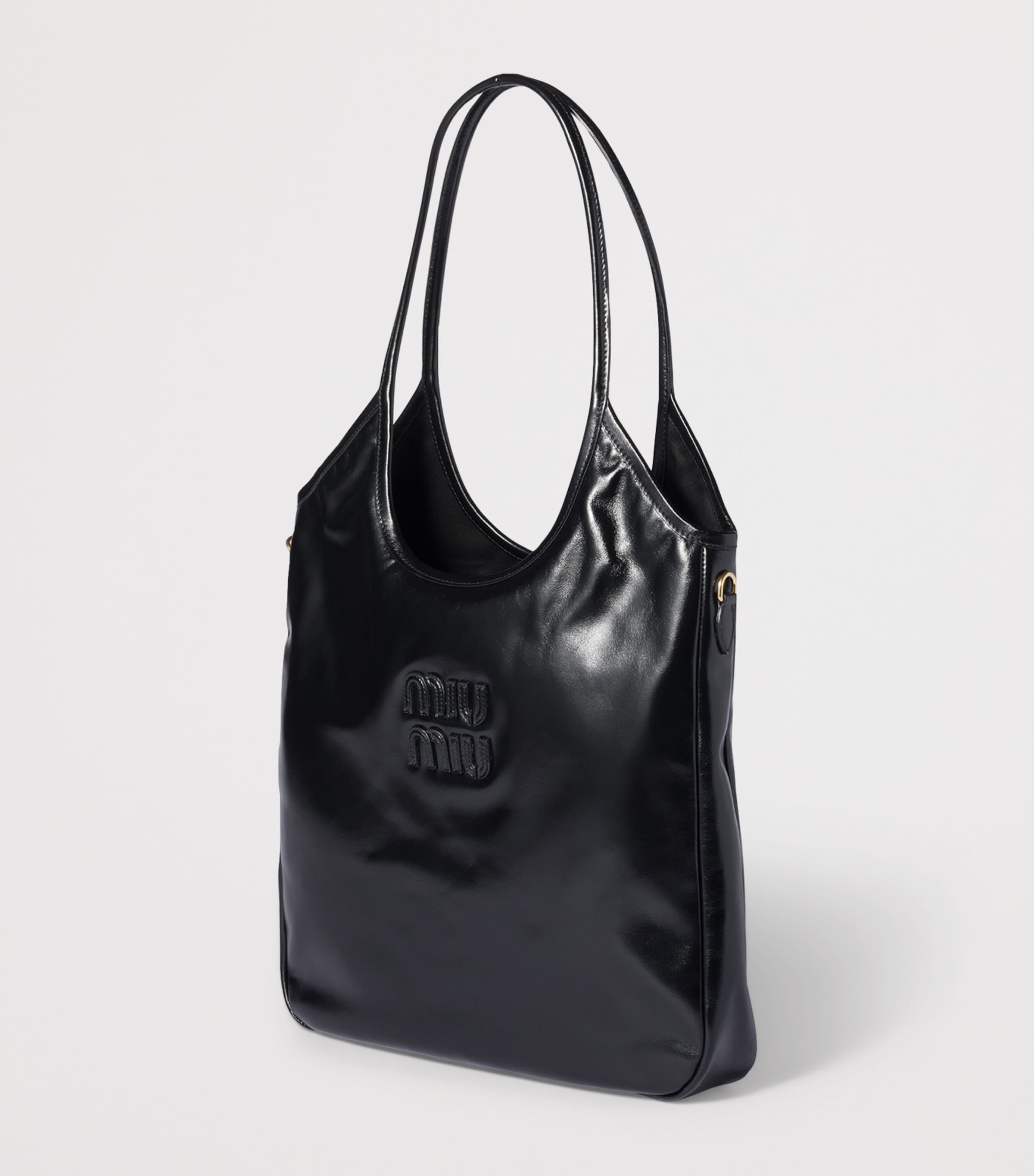 Leather Ivy Top-Handle Bag F0002 Image 3