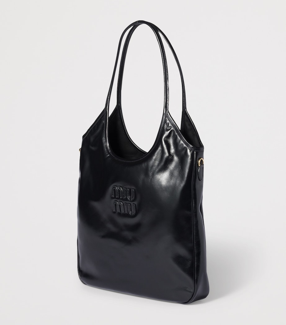 Leather Ivy Top-Handle Bag F0002 Image 3