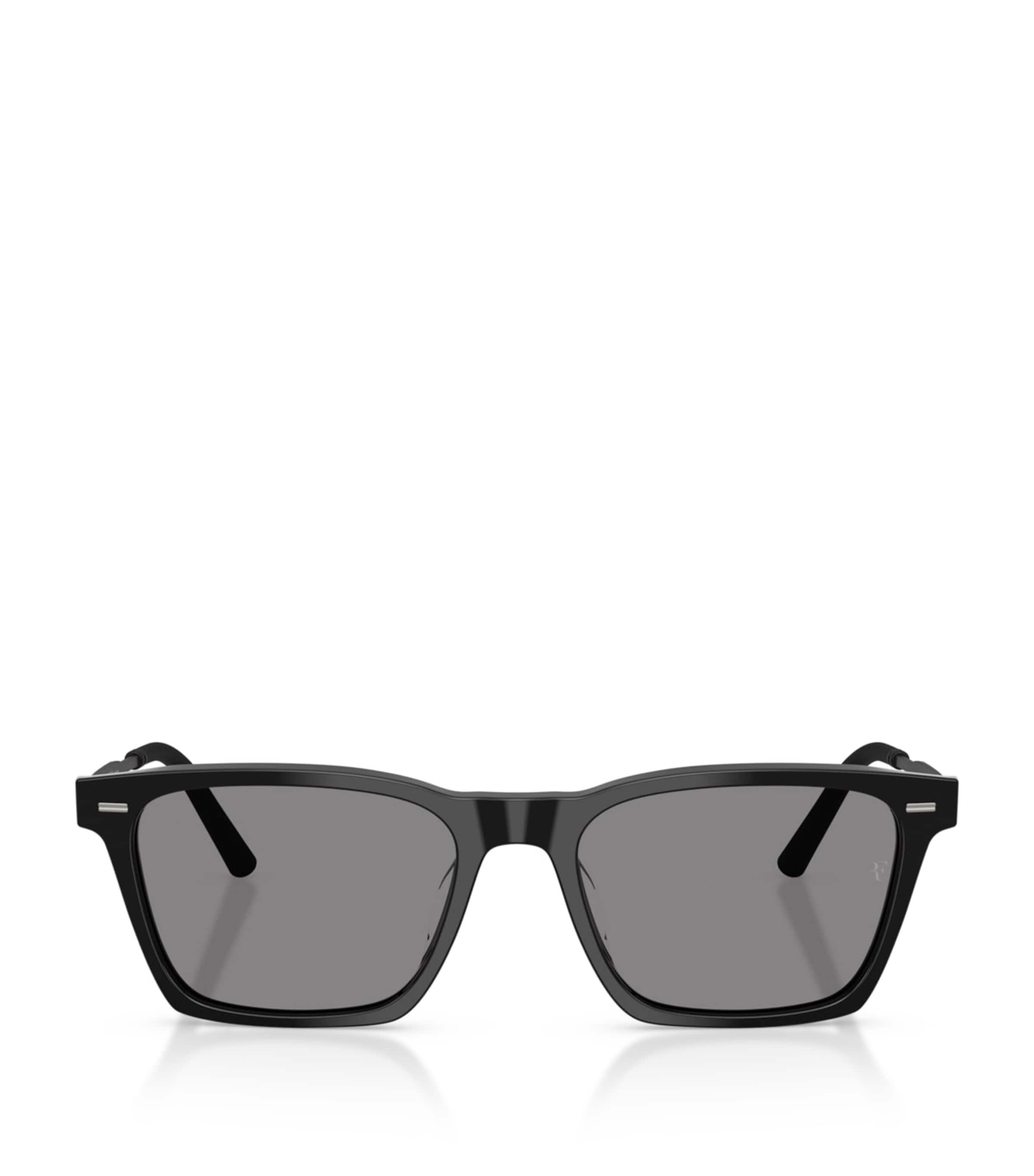 Oliver Peoples R-19 Pillow Sunglasses Black Image 1