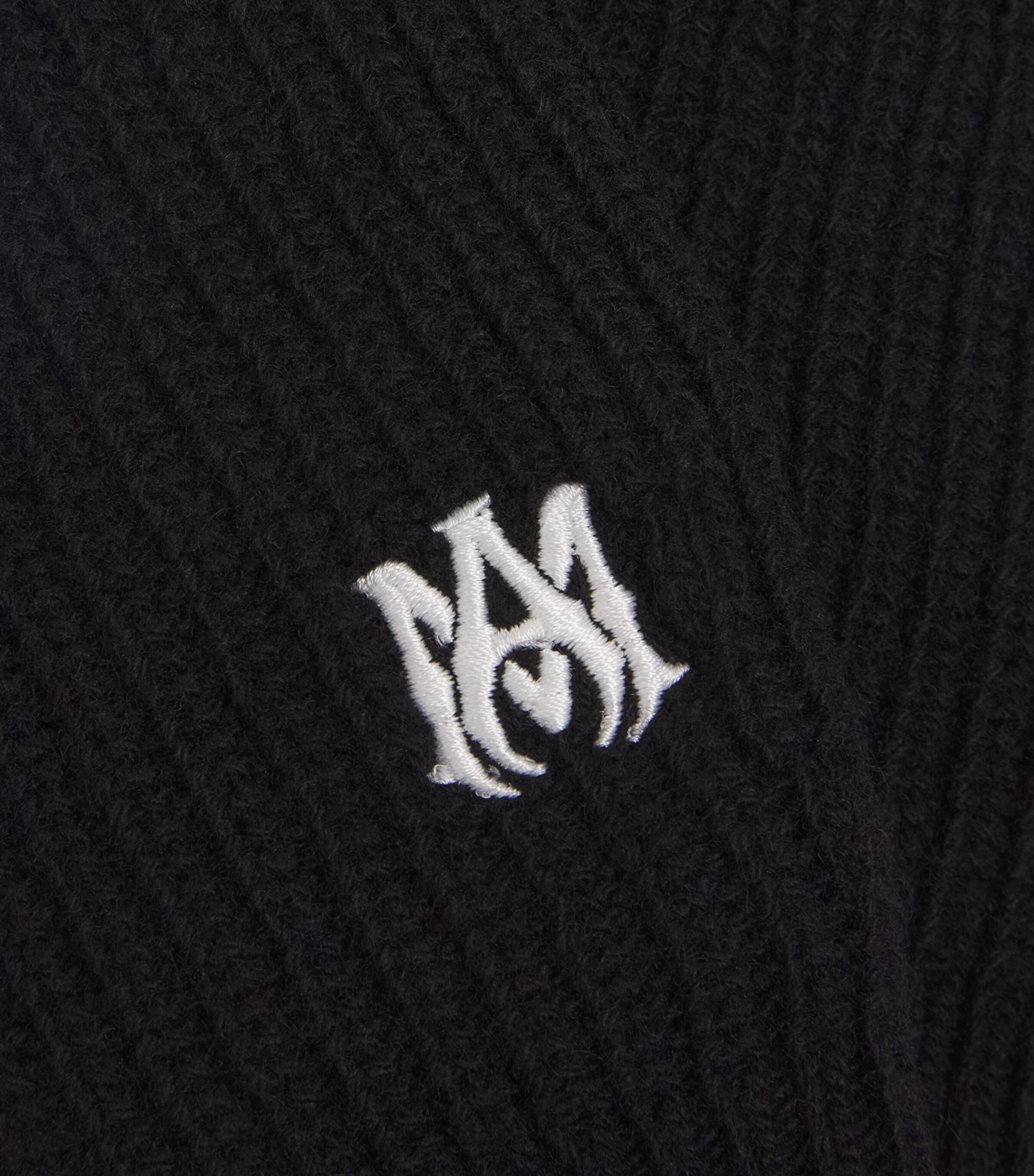 Wool Logo Gloves BLACK Image 2