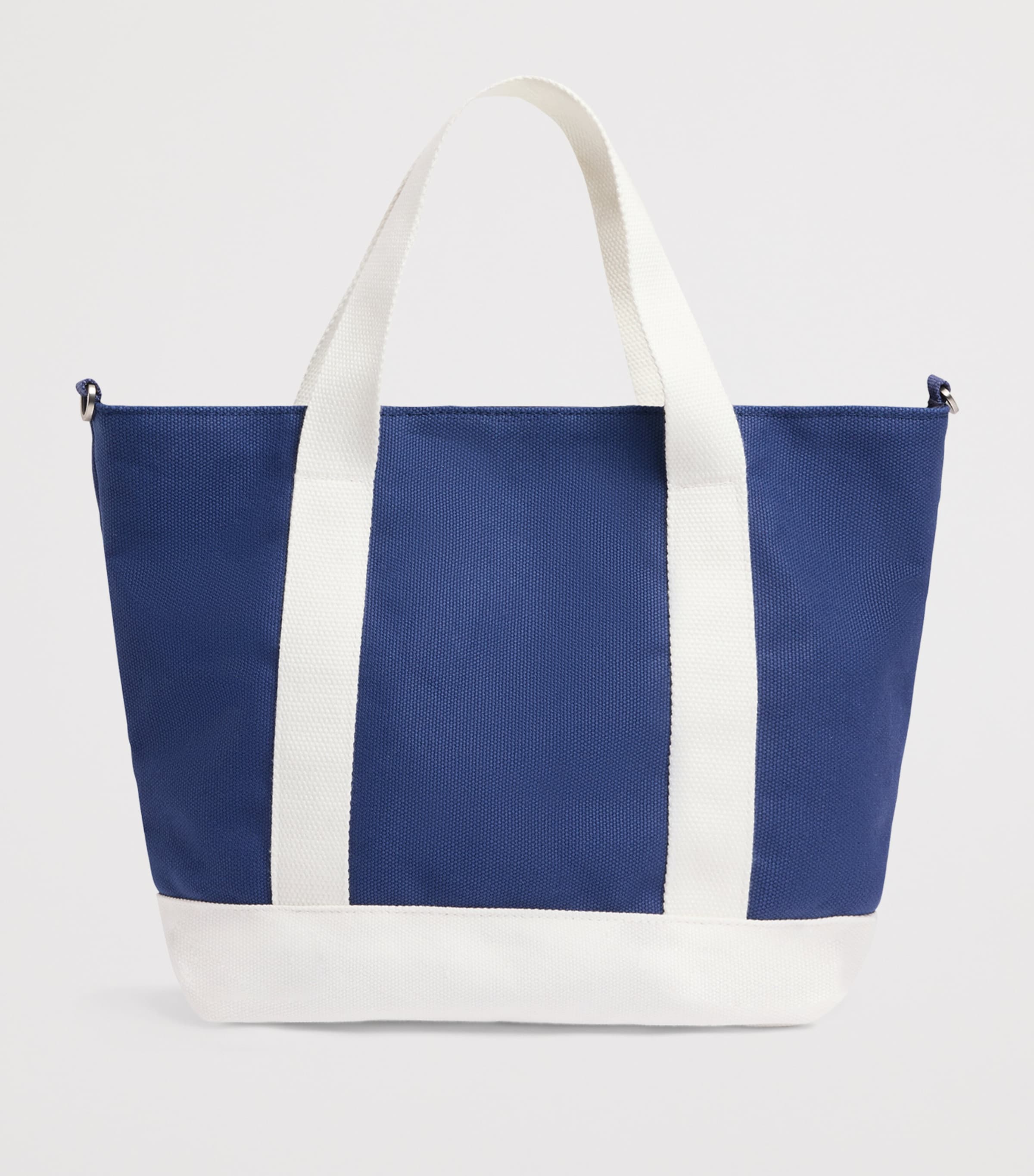 Bonpoint Cotton Tote Bag Indigo Image 2