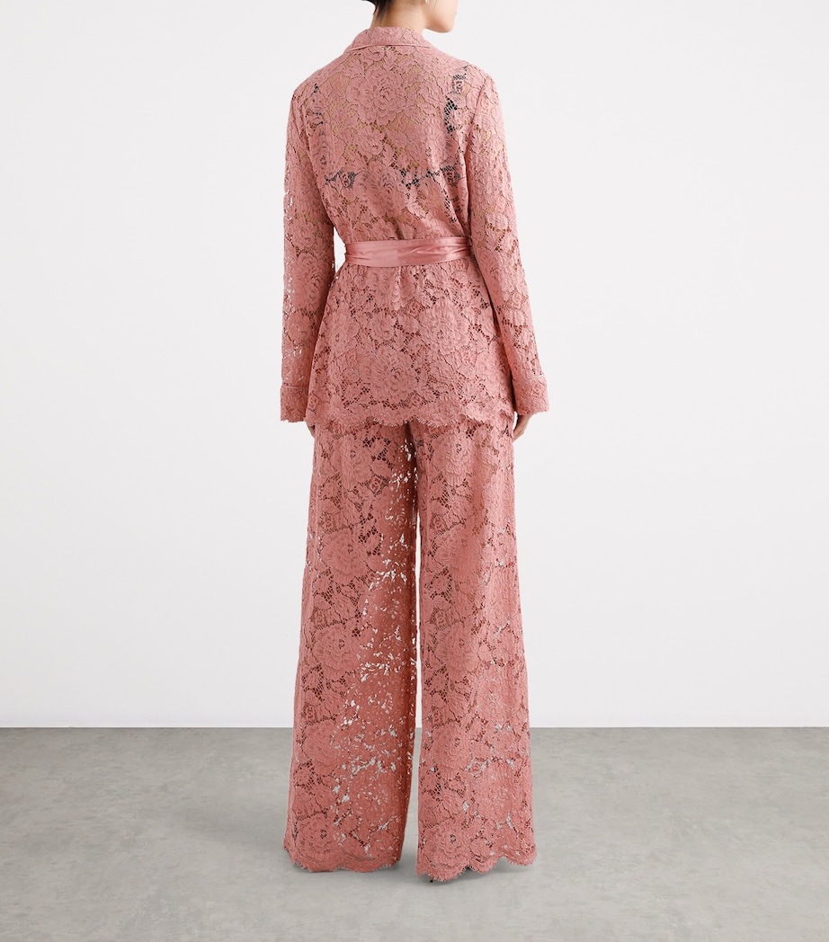 Floral Shirt F0473-POWDER PINK Image 2