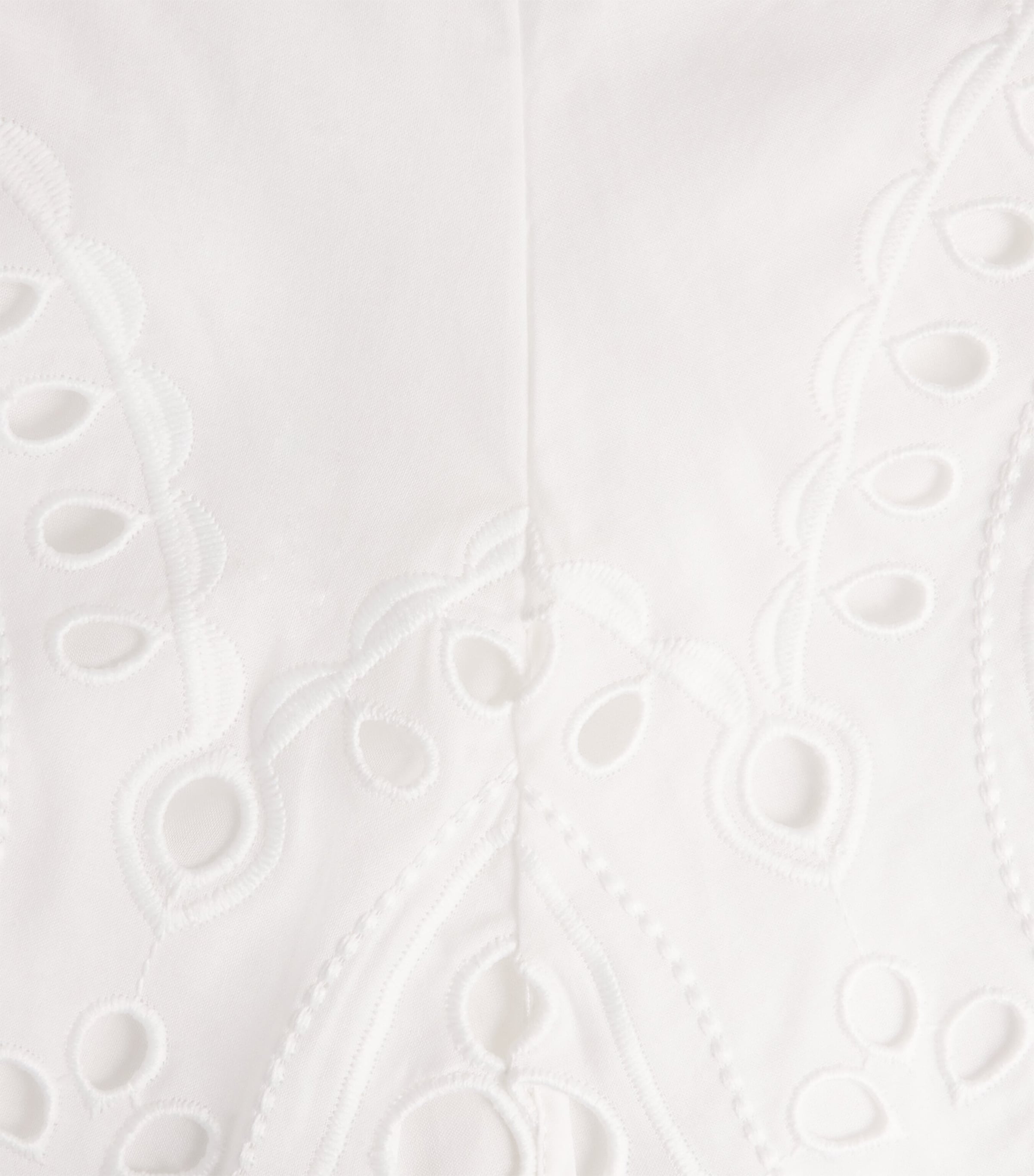 Cotton-Blend Sail Mini Skirt WHITE SEALACE Image 5