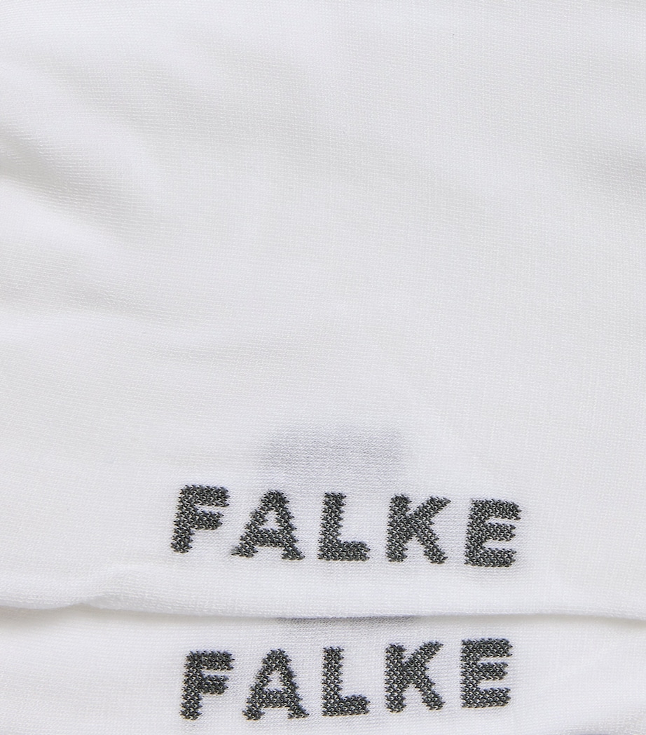 Falke Womens Fine Softness Socks White Image 2