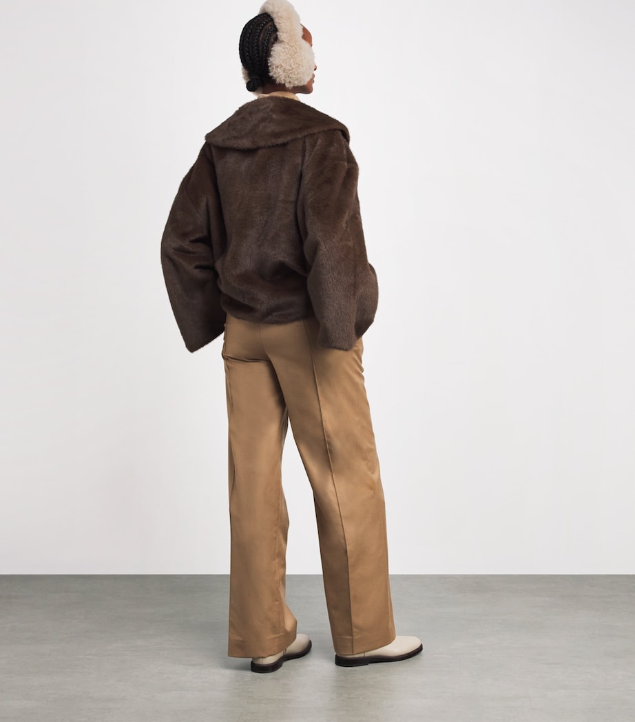 Lamb Shearling Earmuffs A2048 Image 4