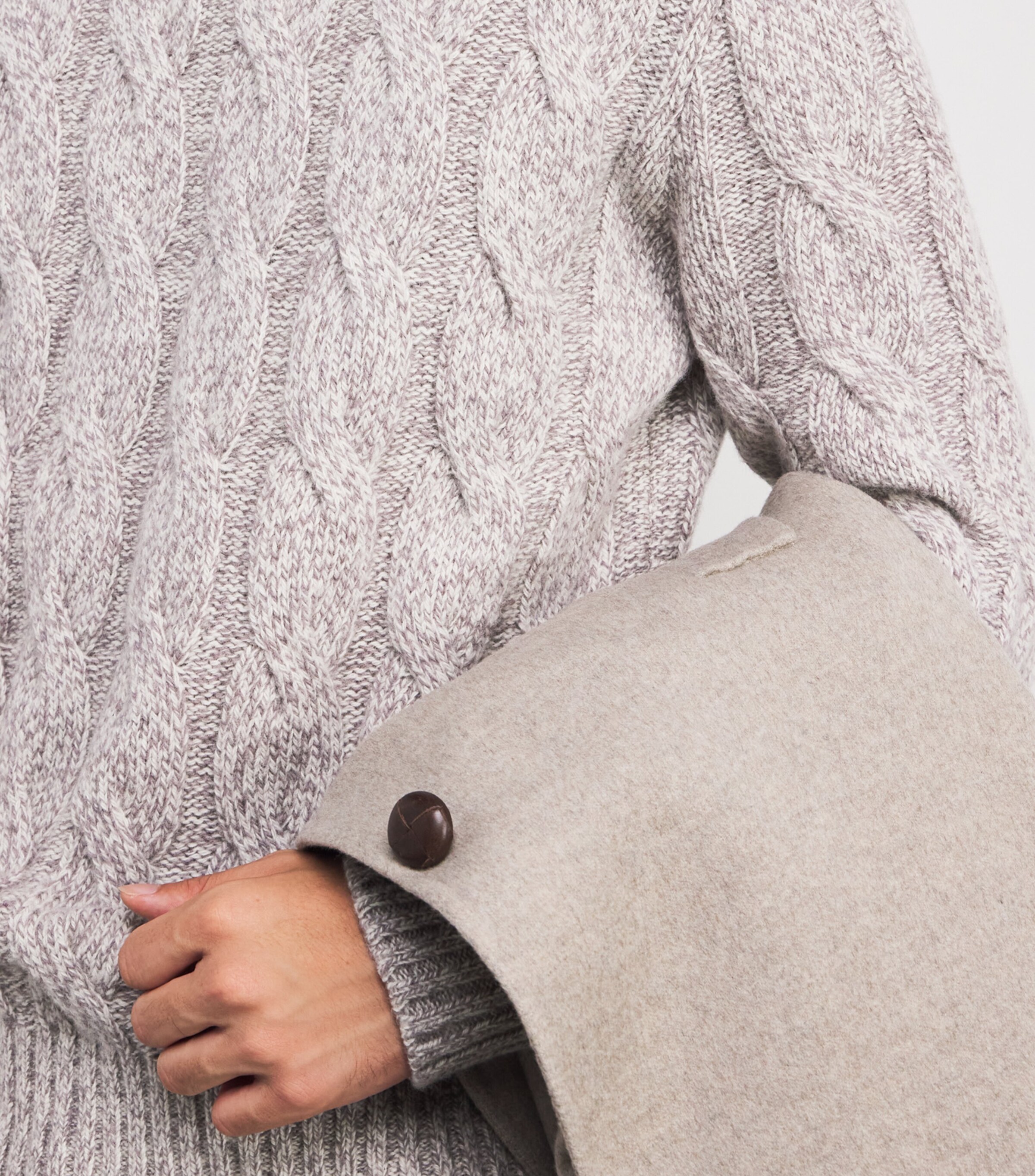 Wool Rollneck Sweater MIRTILLO Image 6