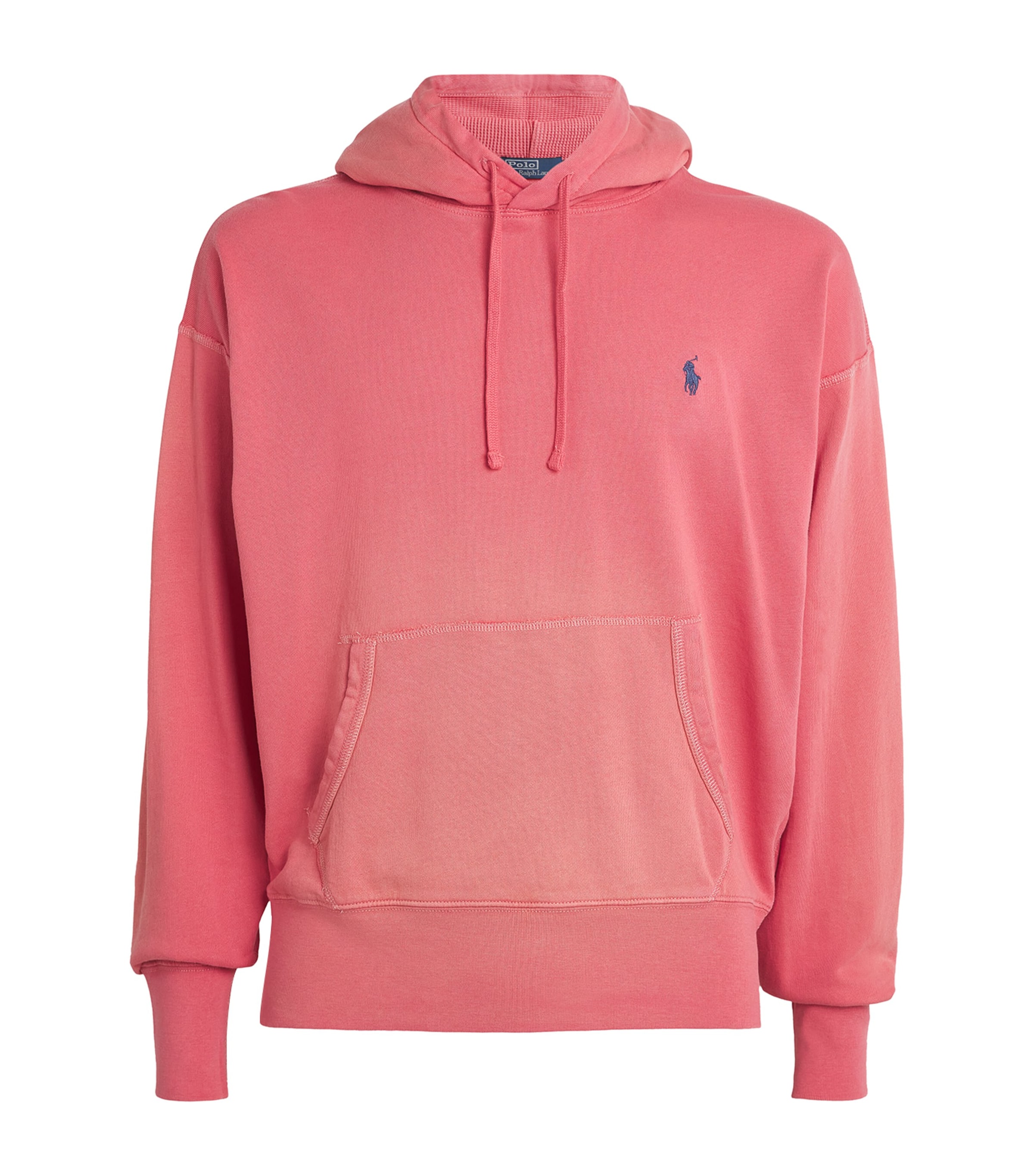 Polo Ralph Lauren Cotton Polo Pony Hoodie In Red