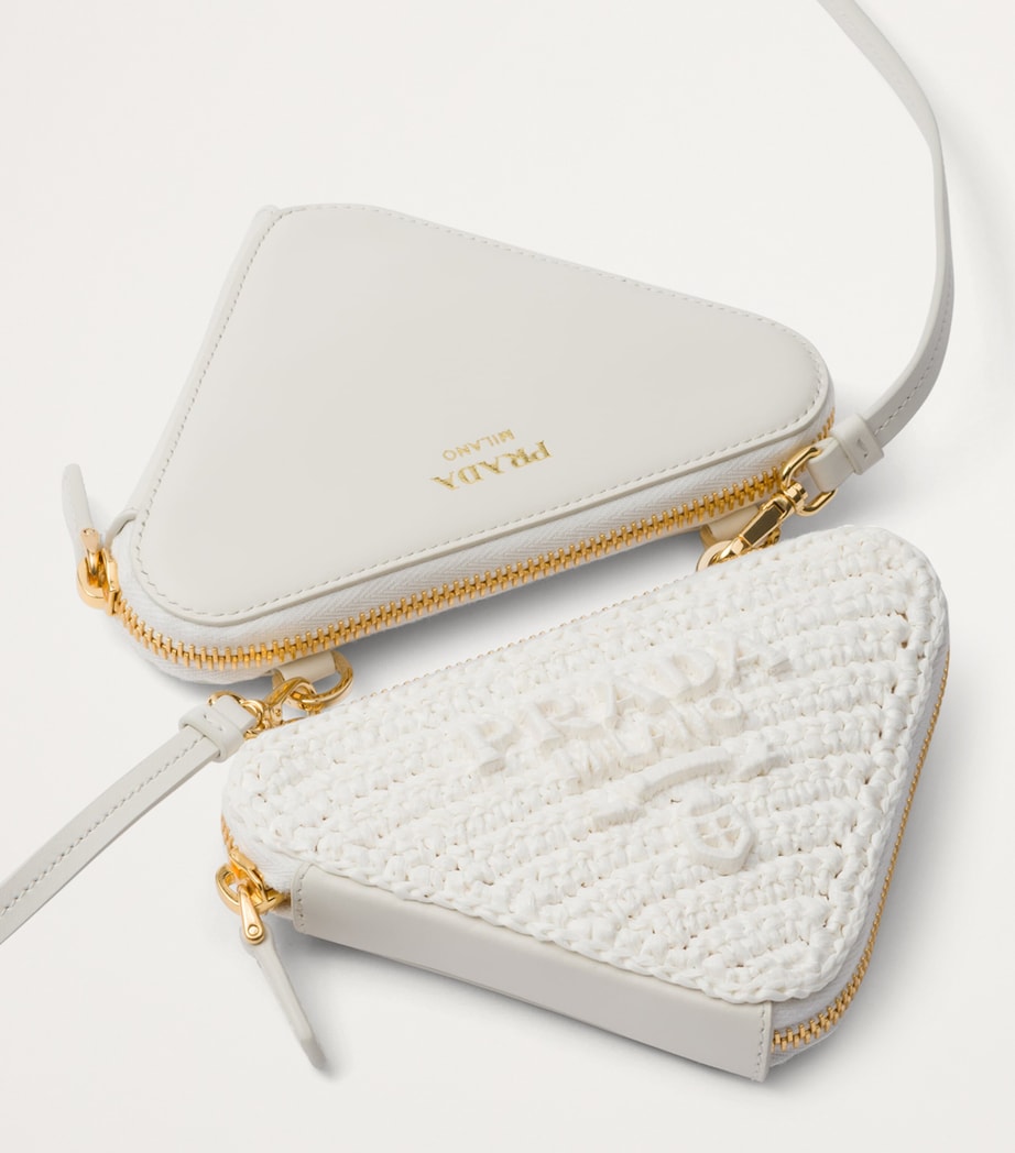 Crochet Triangle Pouch F0009 Image 5