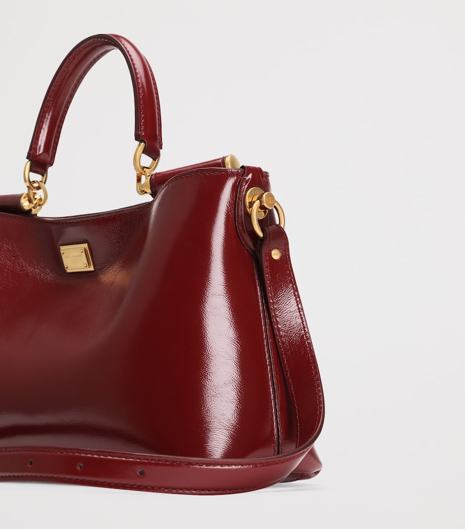 Dolce&Gabbana Medium Calfskin Vittoria Shoulder Bag Tono Ross Image 7