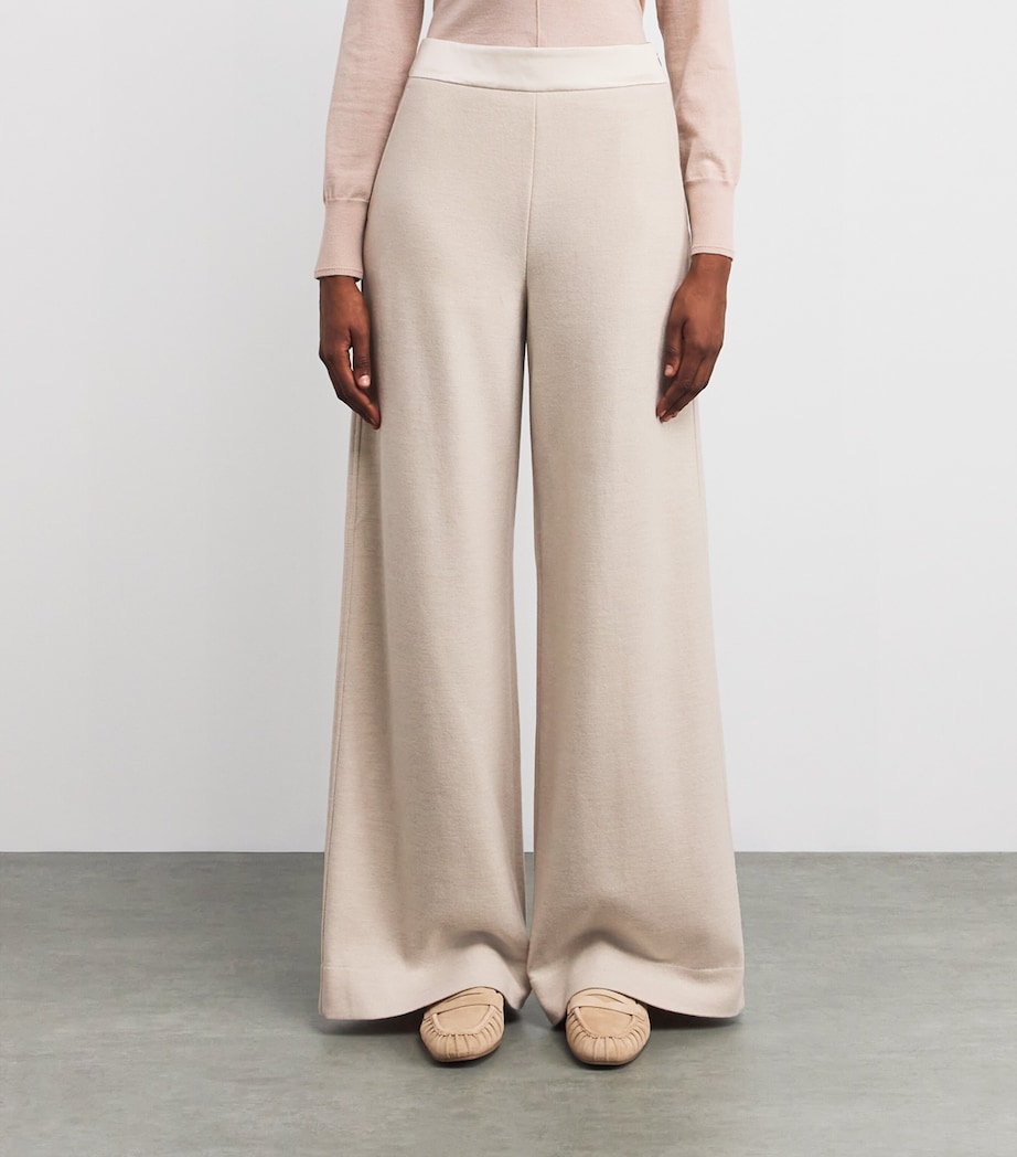 Cashmere-Wool Tessa Trousers N14 BEIGE-CHMPGNE Image 3
