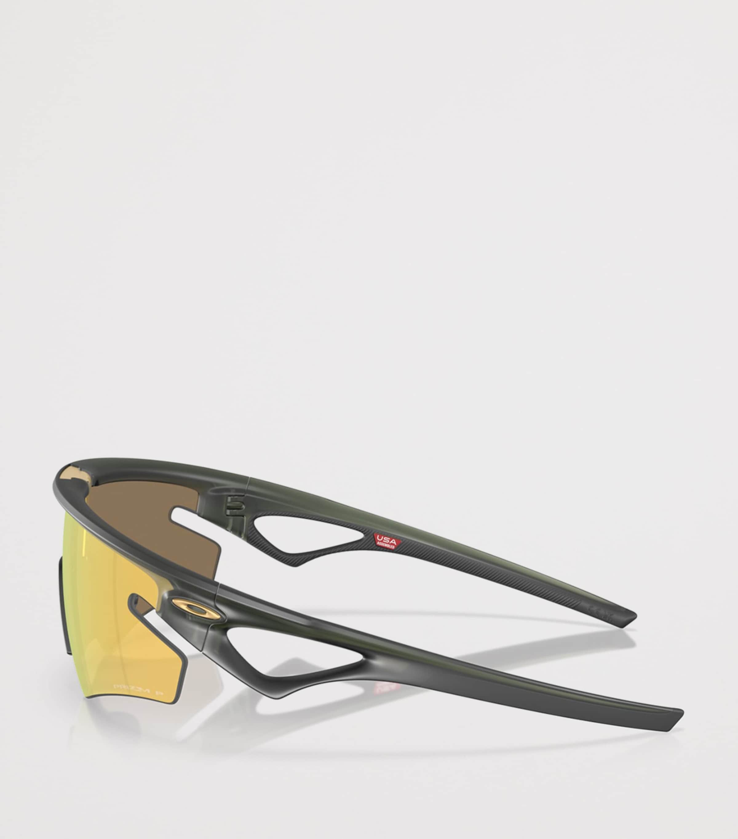 Oakley Sphaera Slash Rectangle Sunglasses Green Image 3