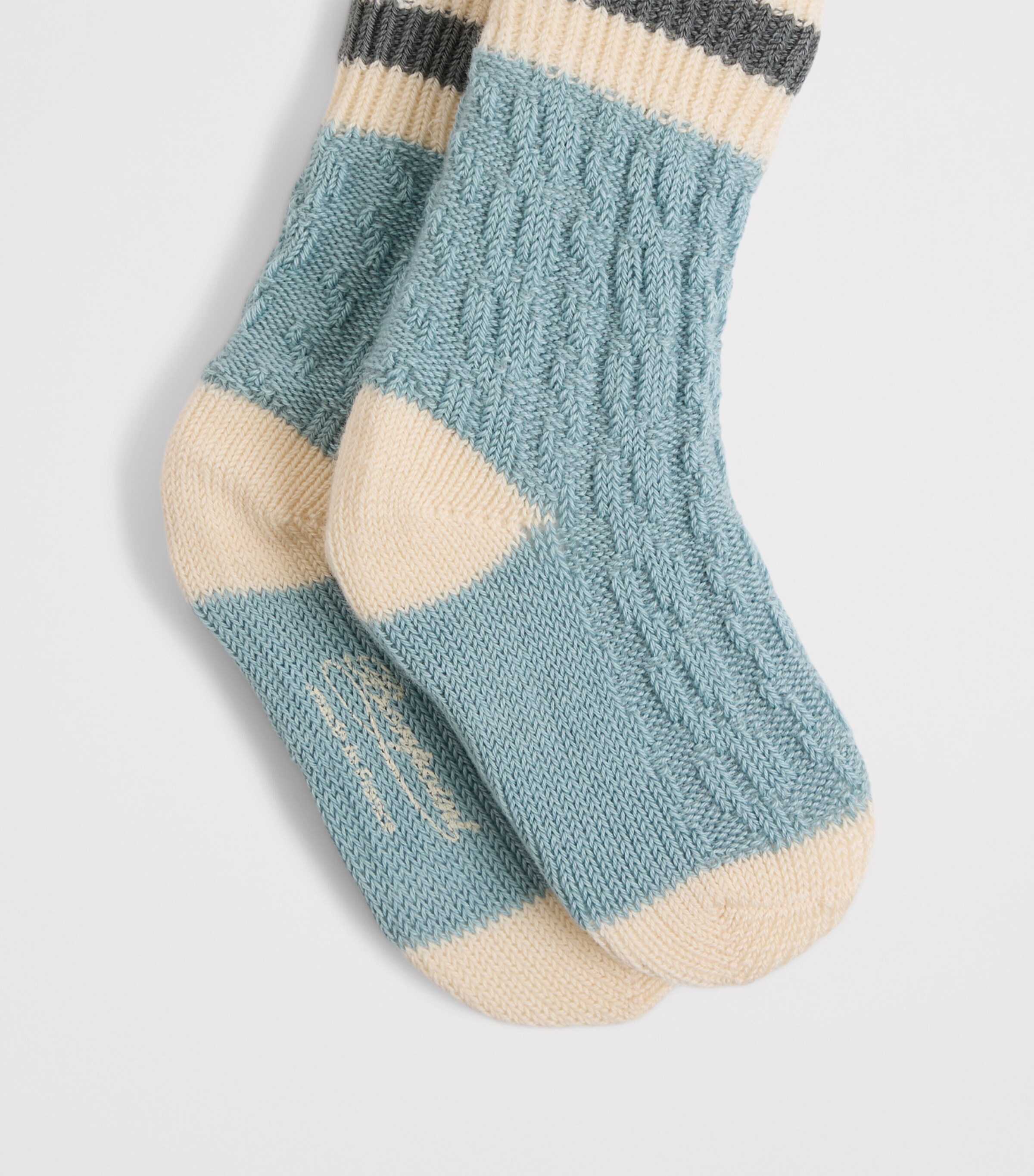 Bonpoint Organic Cotton-Blend Socks Ra Vert Celadon Image 2
