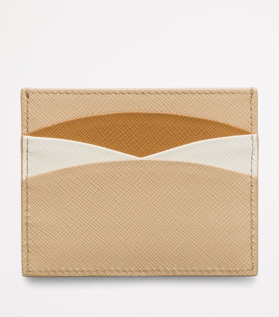 Saffiano Leather Card Holder F0OEH Image 3