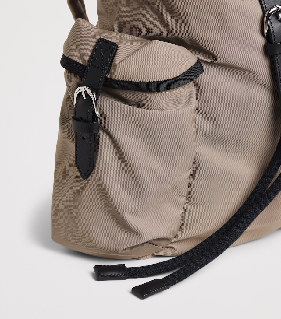 Cotton Highland Backpack M410 KHAKI/SILVER Image 6