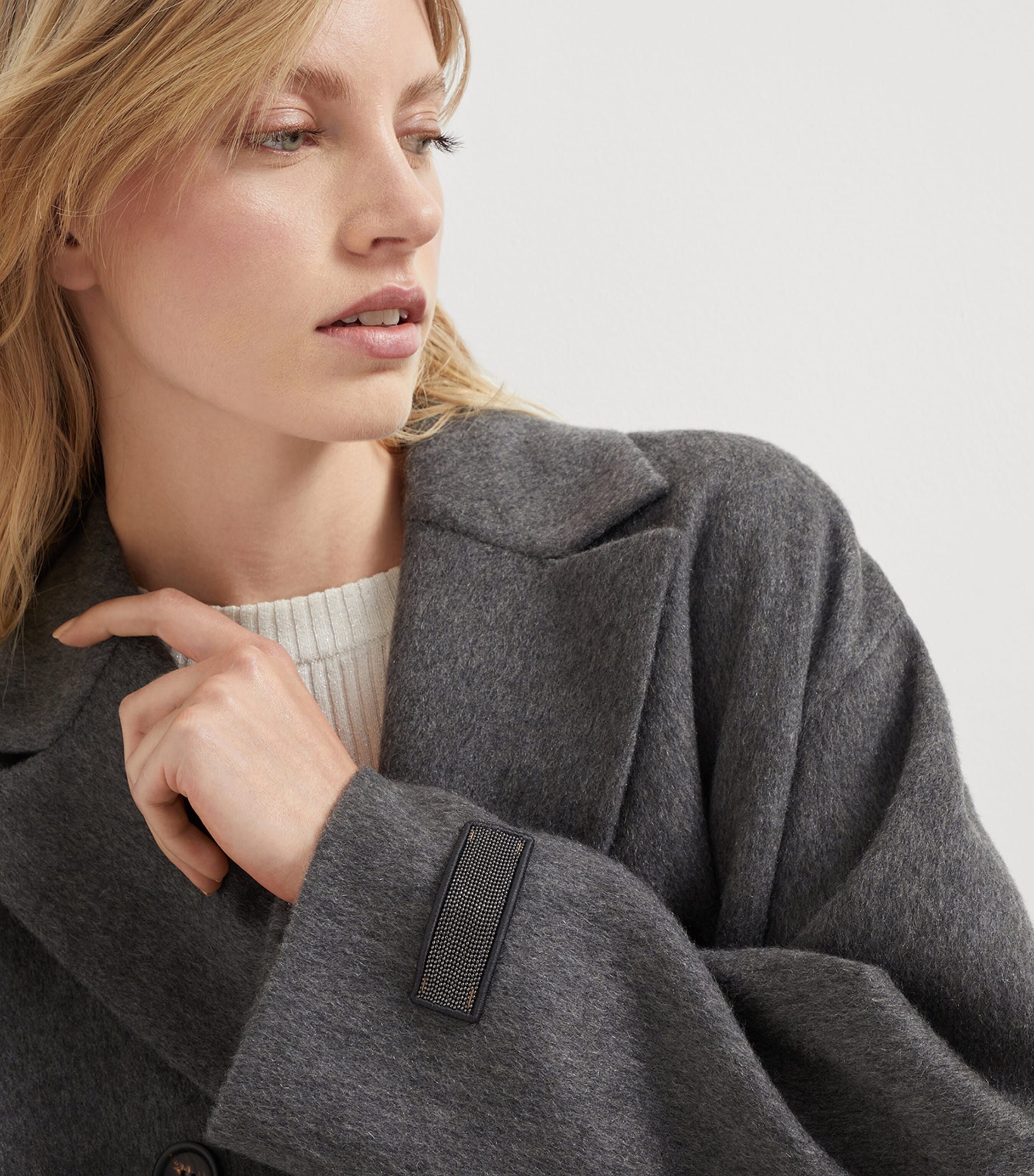 コート BRUNELLO CUCINELLI Monile cashmere coat (MD5037424P C074) Brunello Cucinelli Cashmere Monili Pea Coat | Harrods UK