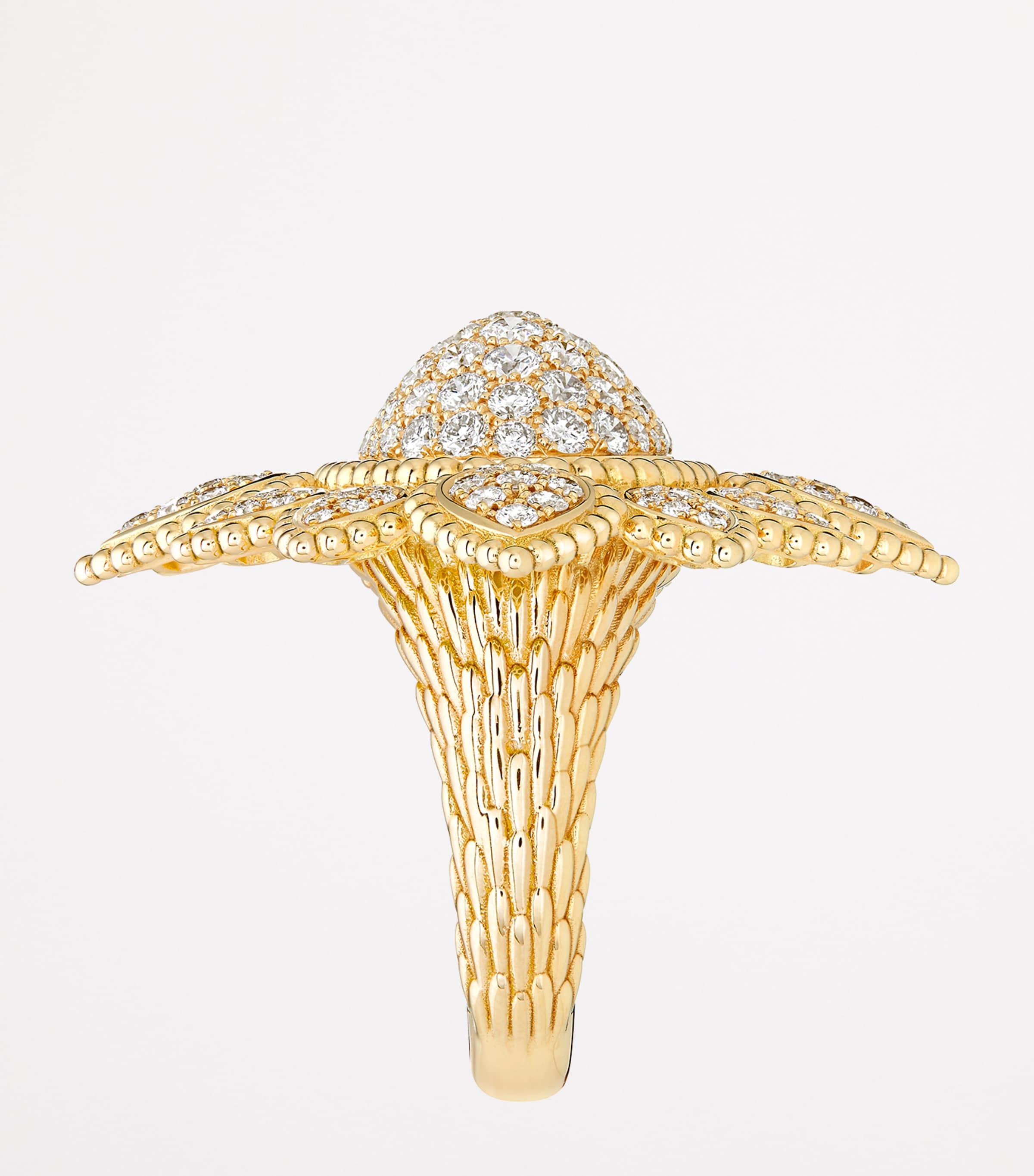 Yellow Gold and Diamond Serpent Bohème Vintage Ring YELLOW GOLD Image 2