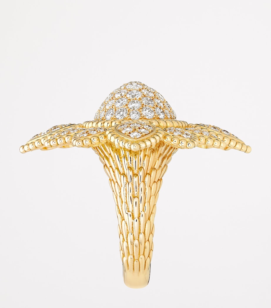 Yellow Gold and Diamond Serpent Bohème Vintage Ring YELLOW GOLD Image 2