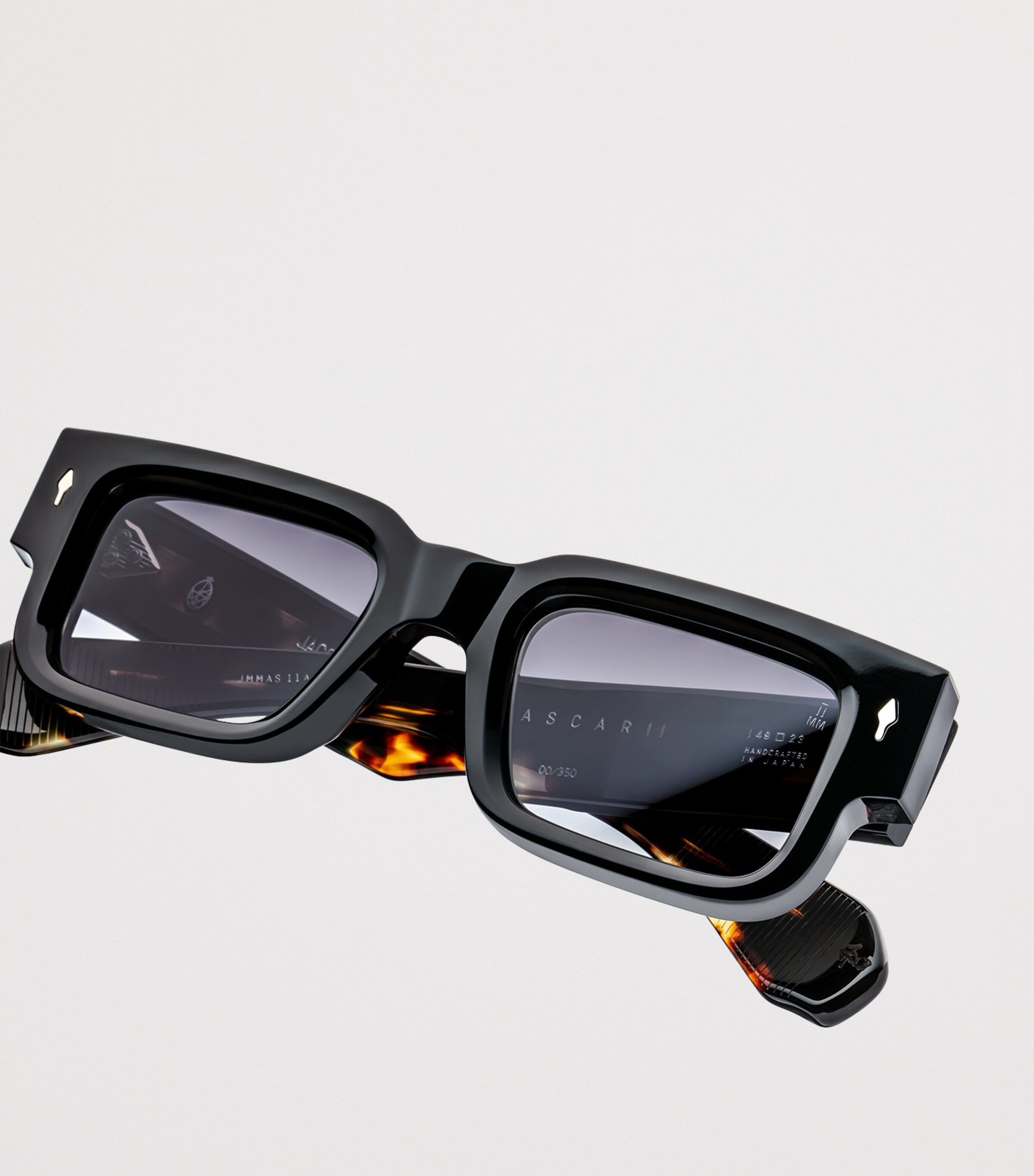 Jacques Marie Mage Grey Acetate Ascari Sunglasses Harrods US