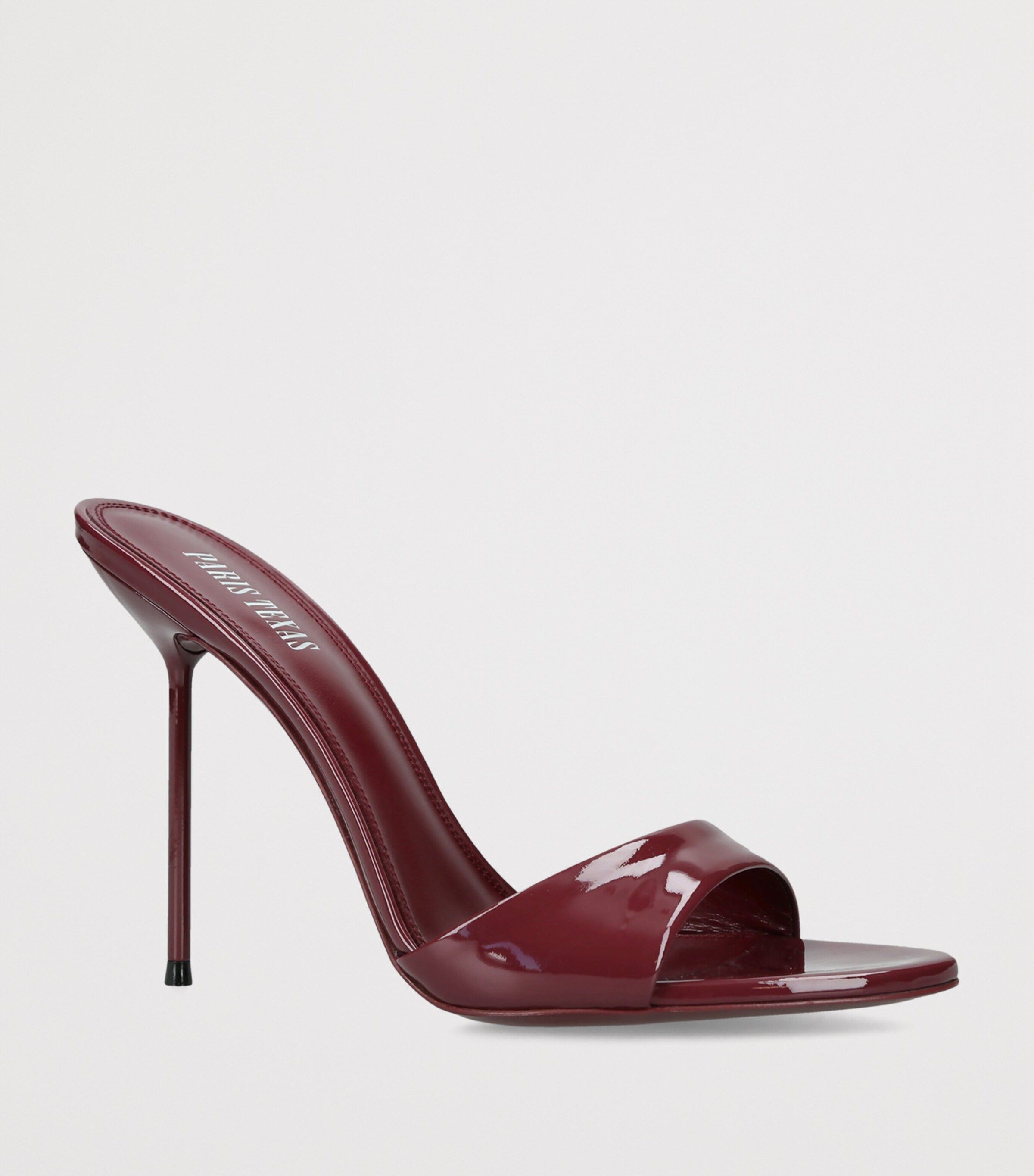 Paris Texas Patent Leather Lidia Mules 105 Wine Image 3