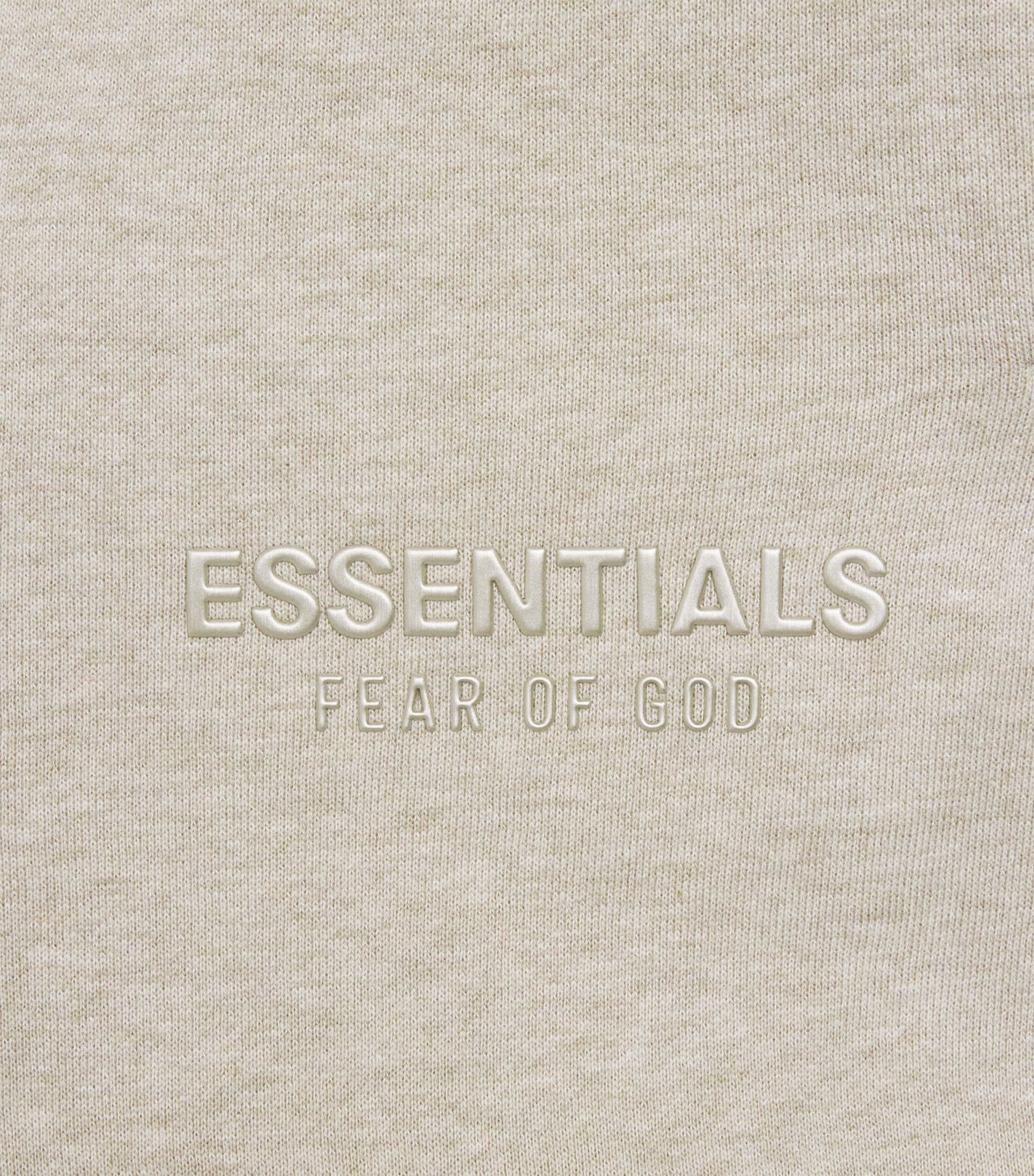 FEAR OF GOD ESSENTIALS KIDS Logo Sweatpants (8-12 Years) Heather Stone Image 3