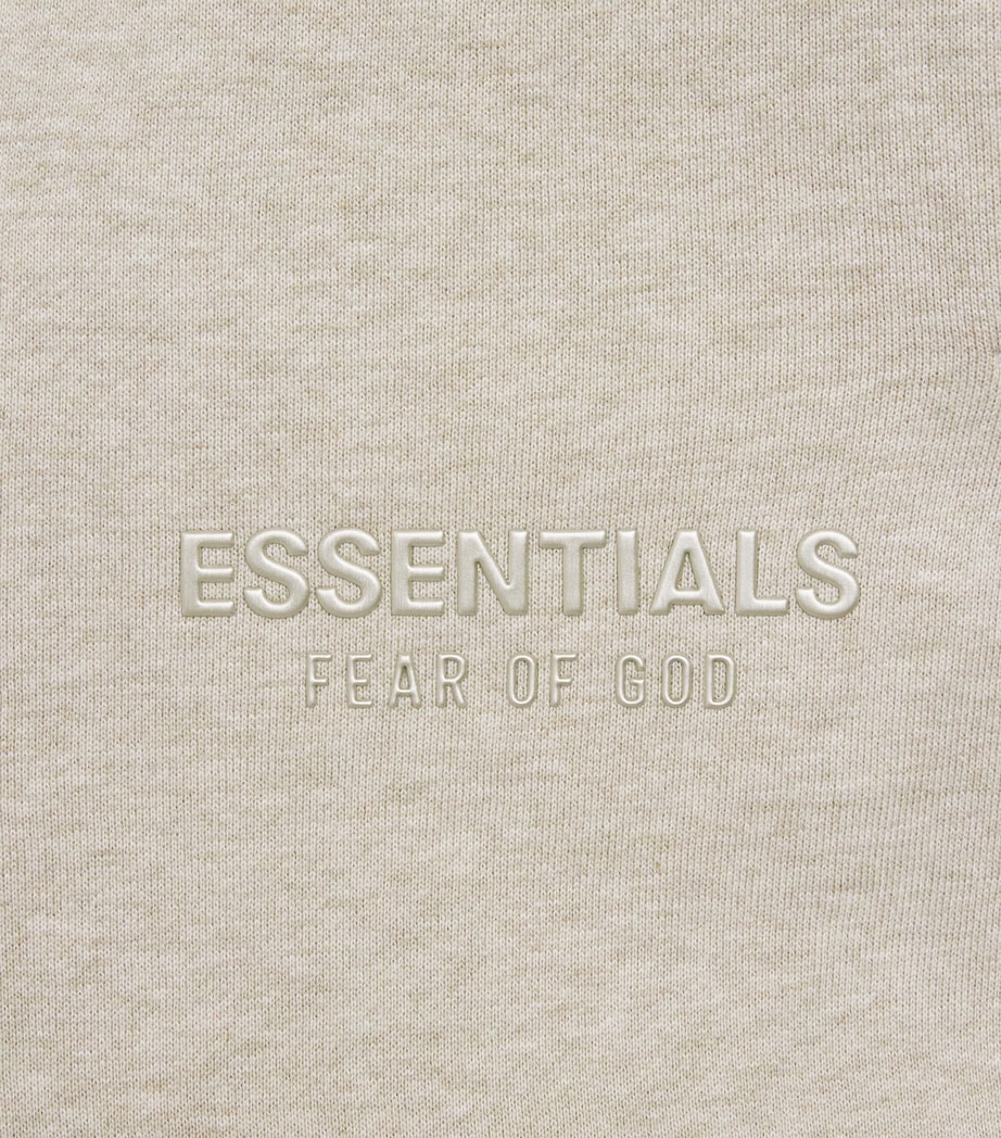 FEAR OF GOD ESSENTIALS KIDS Logo Sweatpants (8-12 Years) Heather Stone Image 3