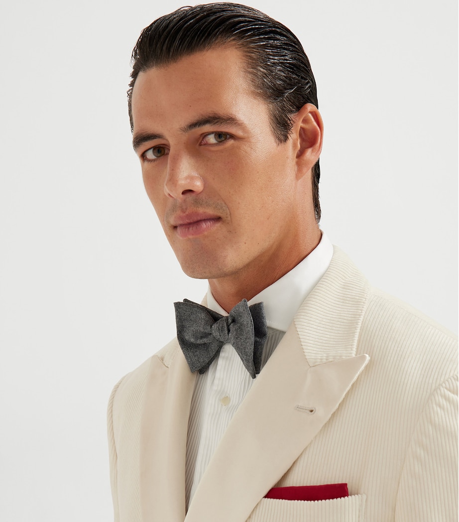 Virgin Wool Bow Tie C003 Image 3