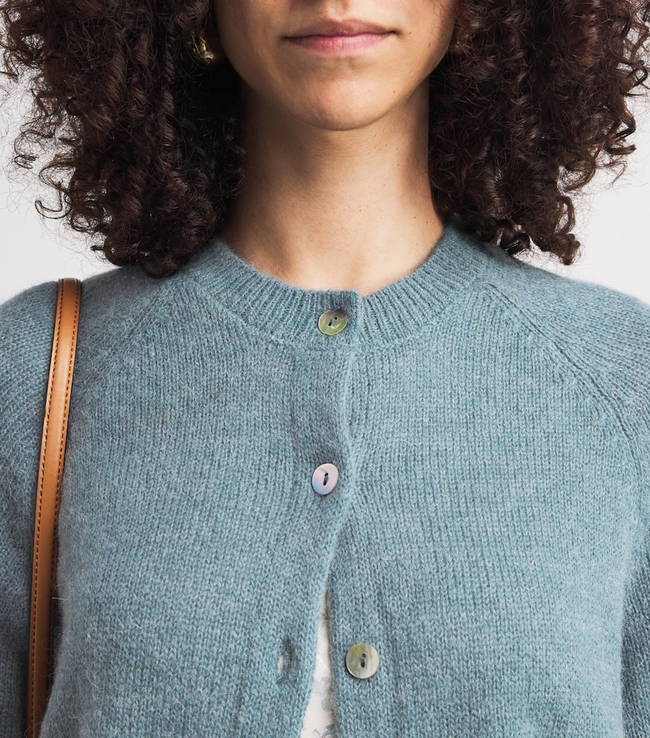 DÔEN Womens Knit Petra Cardigan Seafare Image 3